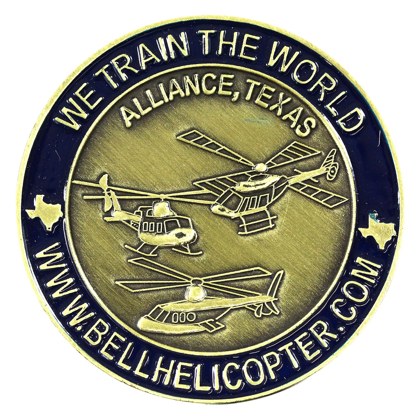 2008 Bell Helicopter-We Train The World Challenge Coin
