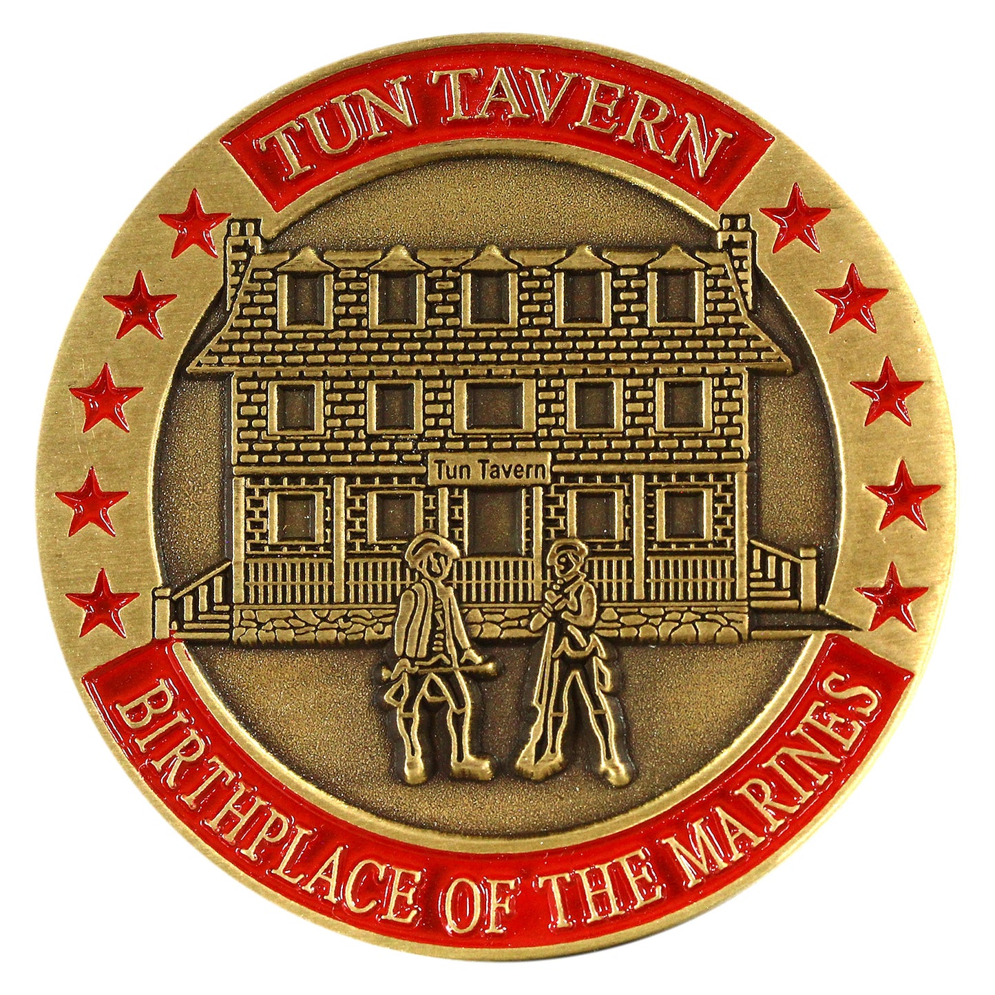 Tun Tavern Birth Place of The U.S Marines Medallion