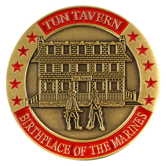 Tun Tavern Birth Place of The U.S Marines Medallion