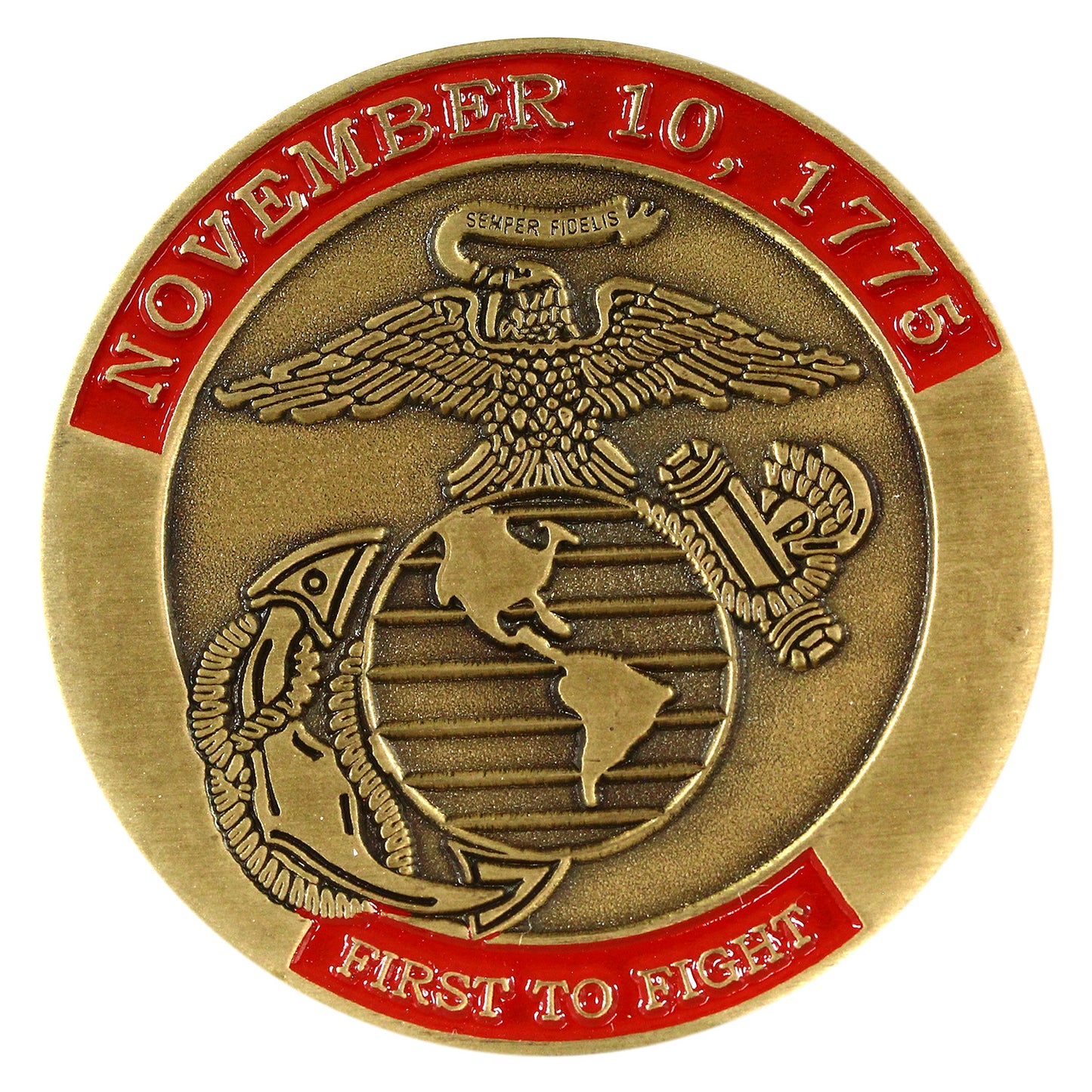 Tun Tavern Birth Place of The U.S Marines Medallion