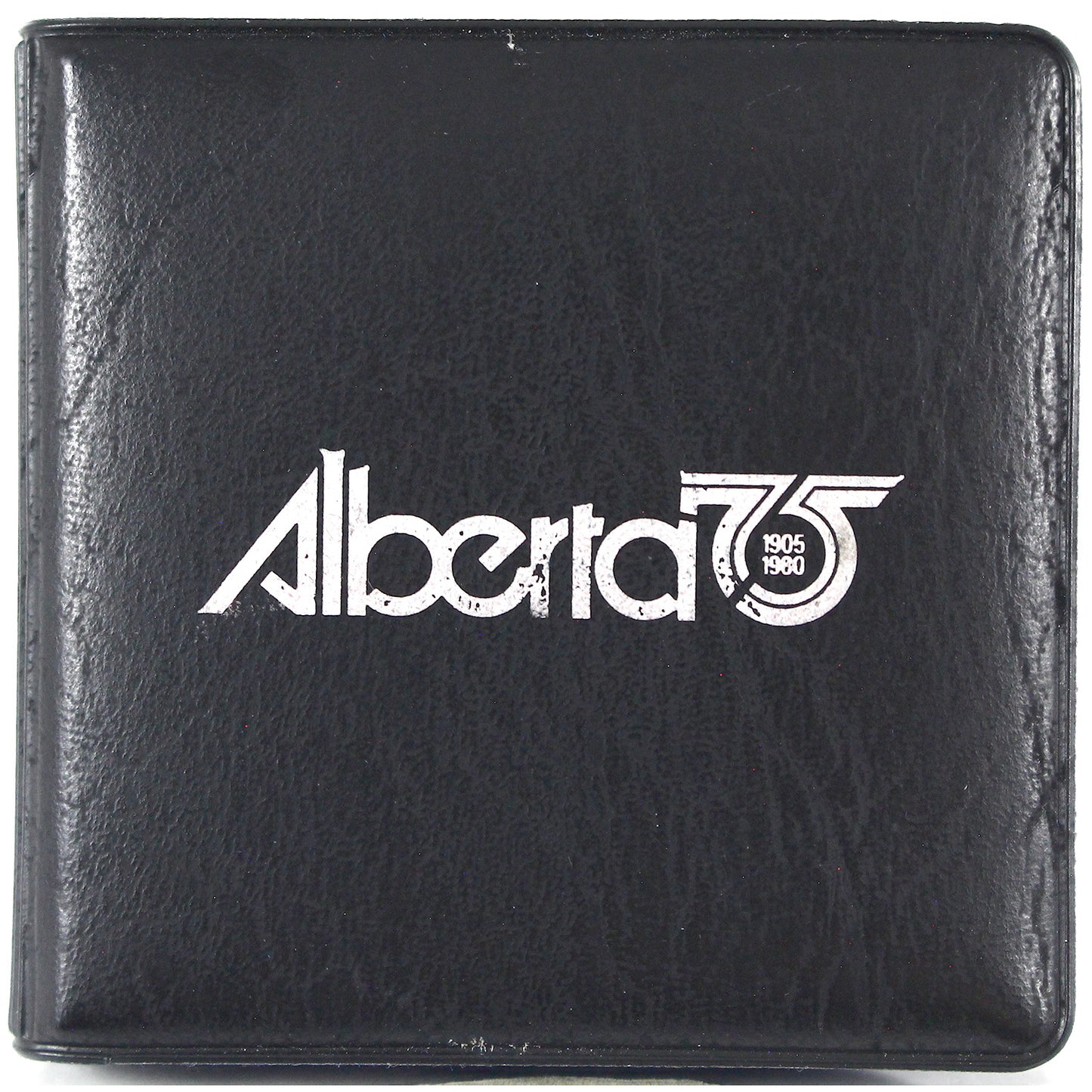 1980 Alberta 75 Sterling Silver Medallion in Case (Impaired)