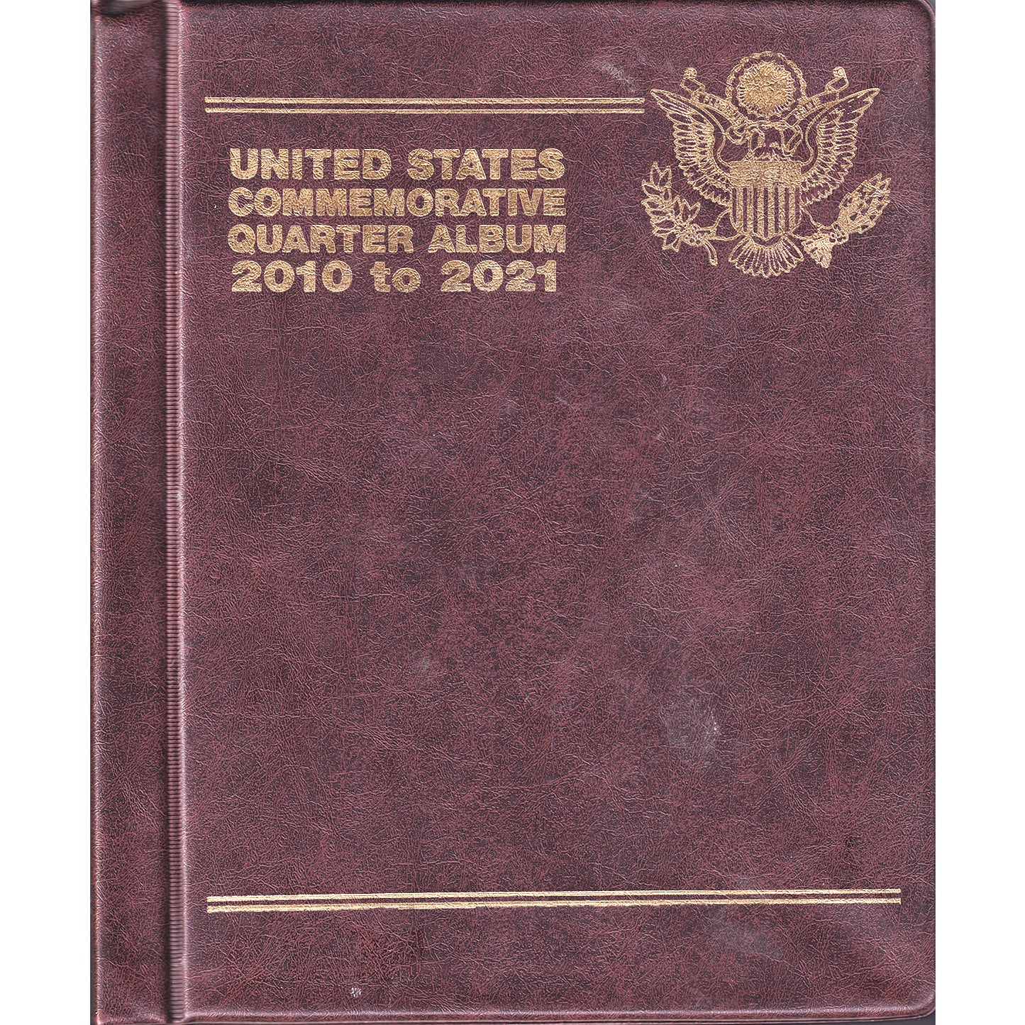 United States Commemorative Quarter Album 2010 to 2020 - P & D Mints (104 coins)