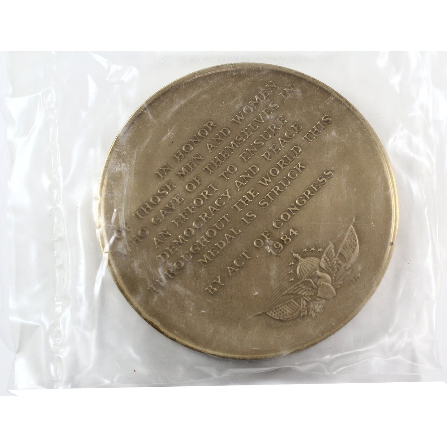 Vietnam Veterans National bronze Medal (Wear and Tear)
