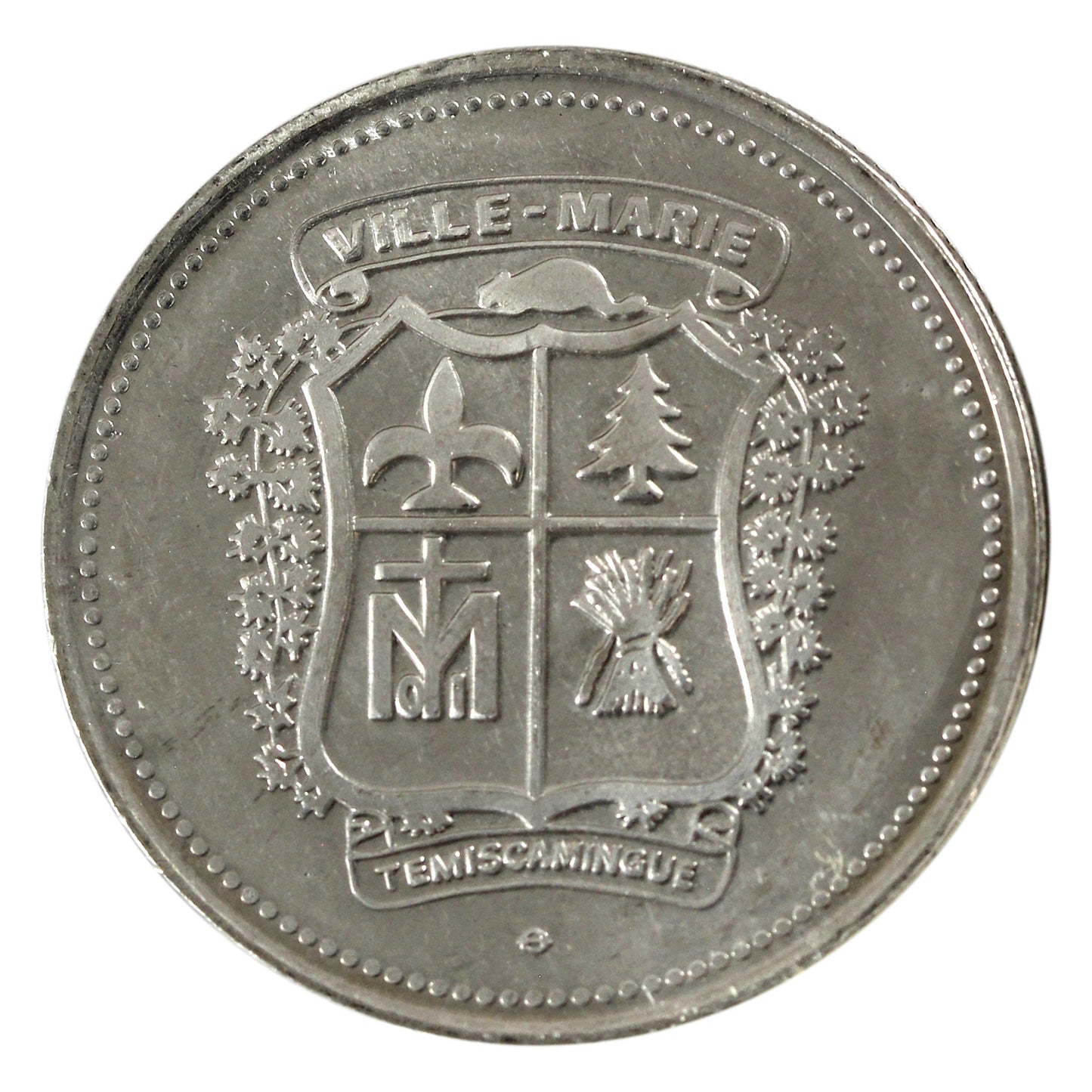 1986 Ville Marie Souvenir Dollar Token