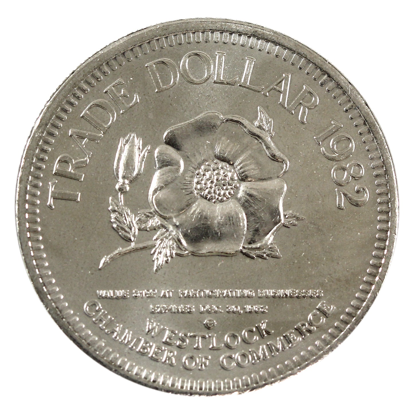1982 Westlock Alberta Trade Dollar