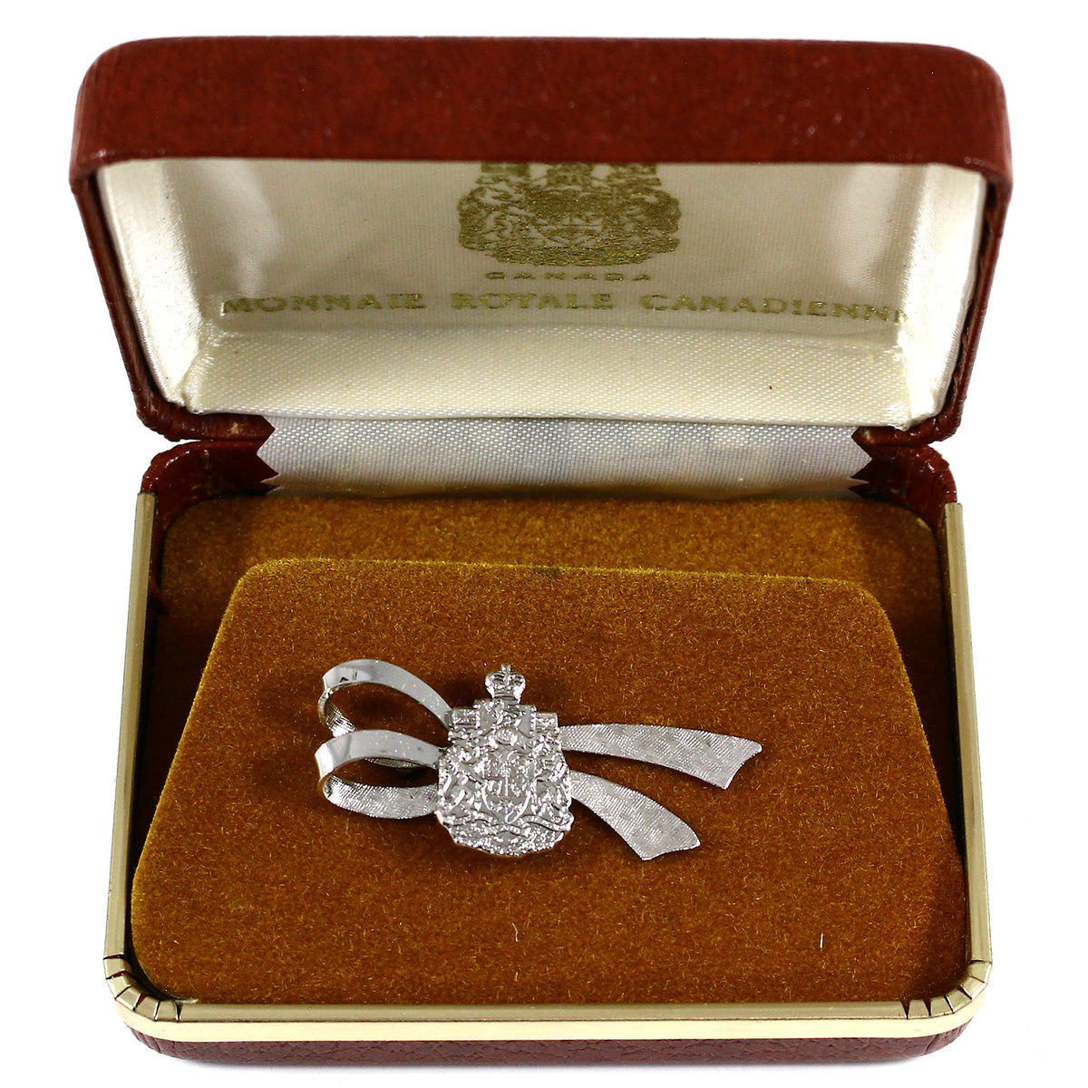 Royal Canadian Mint Sterling Silver Pin/Broach in Case