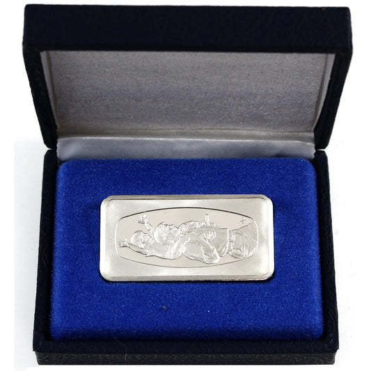1978 Father's Day 500-Grain Sterling Silver Proof Ingot in Case (Impaired)
