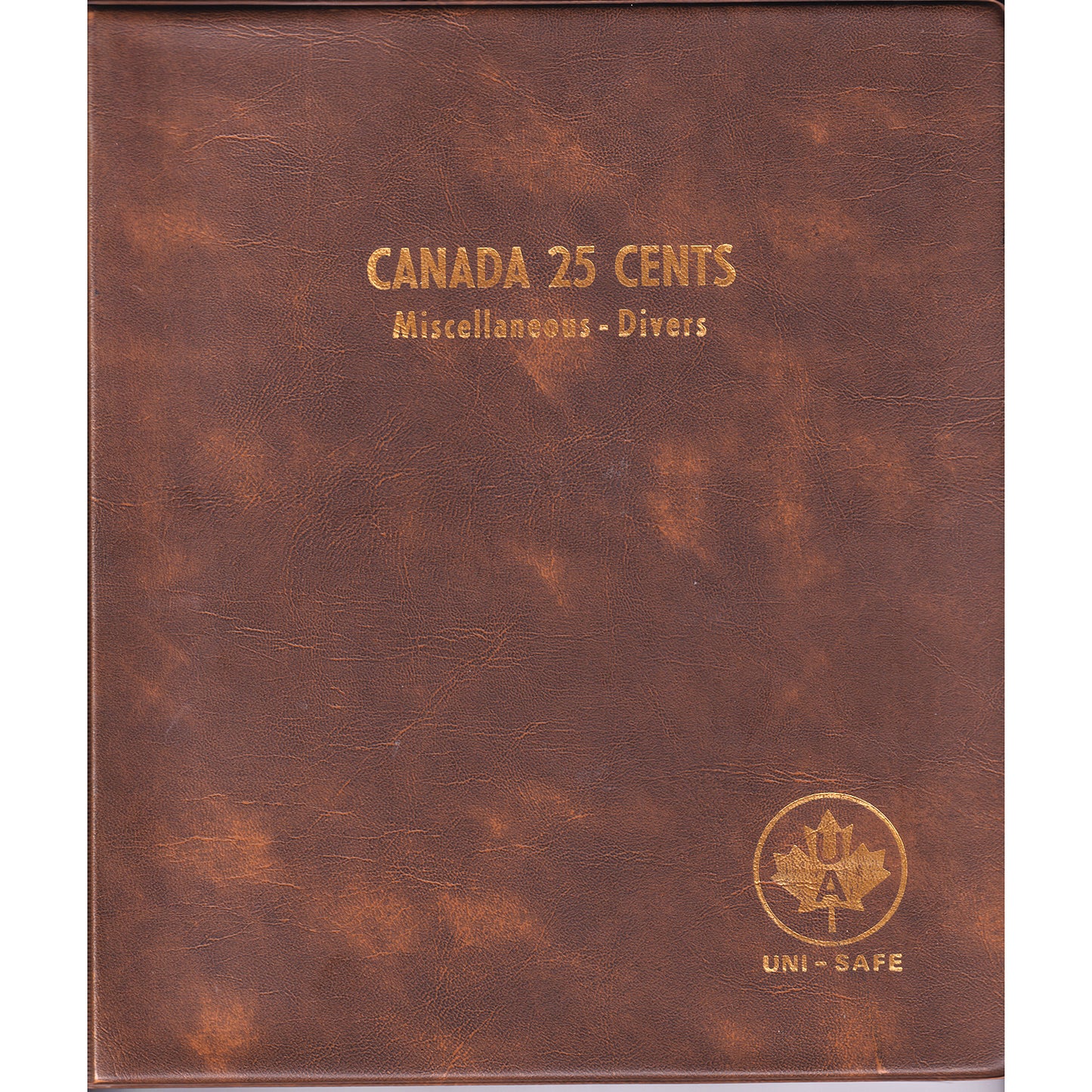 1968-2005 Canada 25-cents Collection, 75Pcs. In Uni-Safe Album
