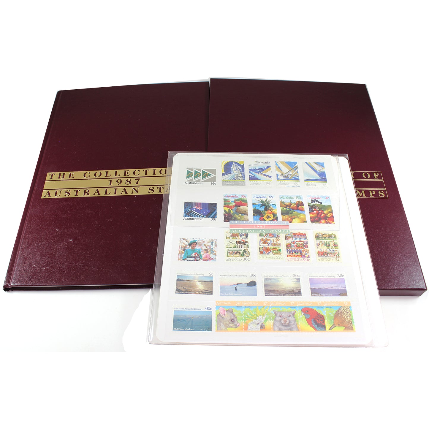 50+ Australia 1987 Stamp Collection