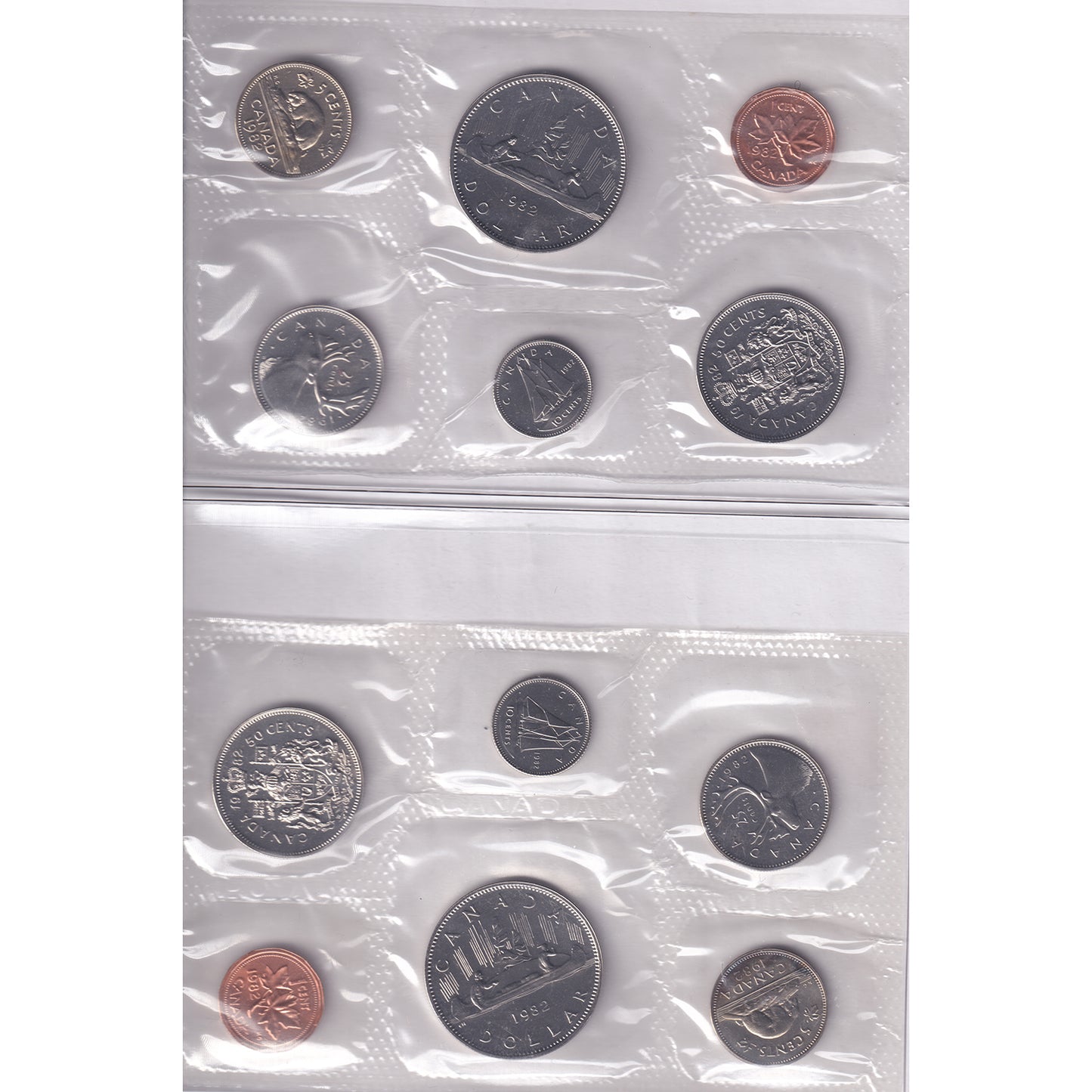 1978-1989 Canada Proof Like Sets in RCM Green Album