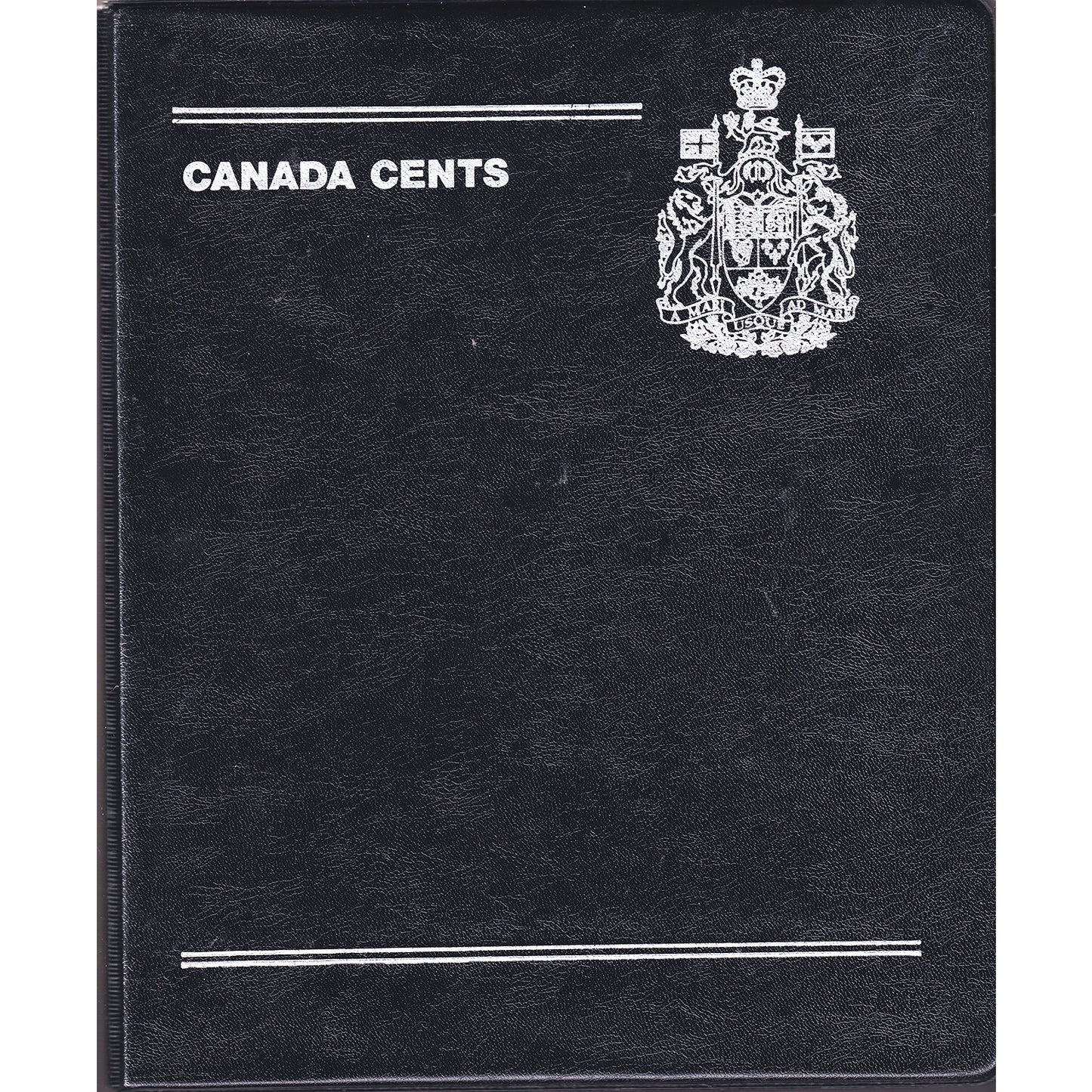 1899-2011 Canada 1-cent Collection in Black Album