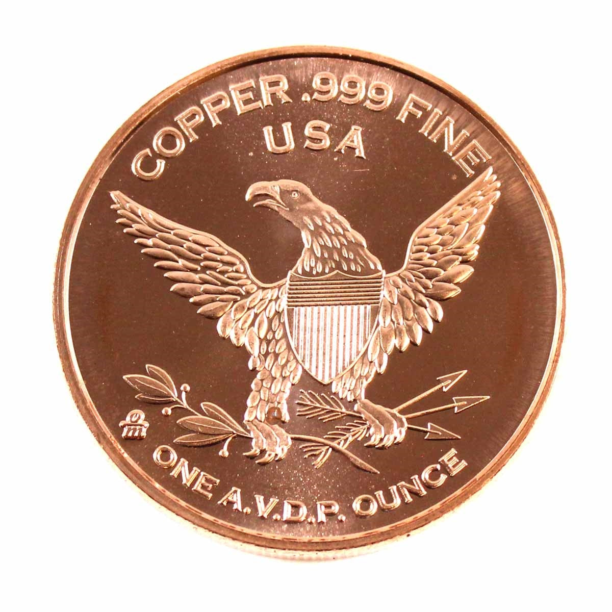 Masonic 1oz. .999 Fine Copper