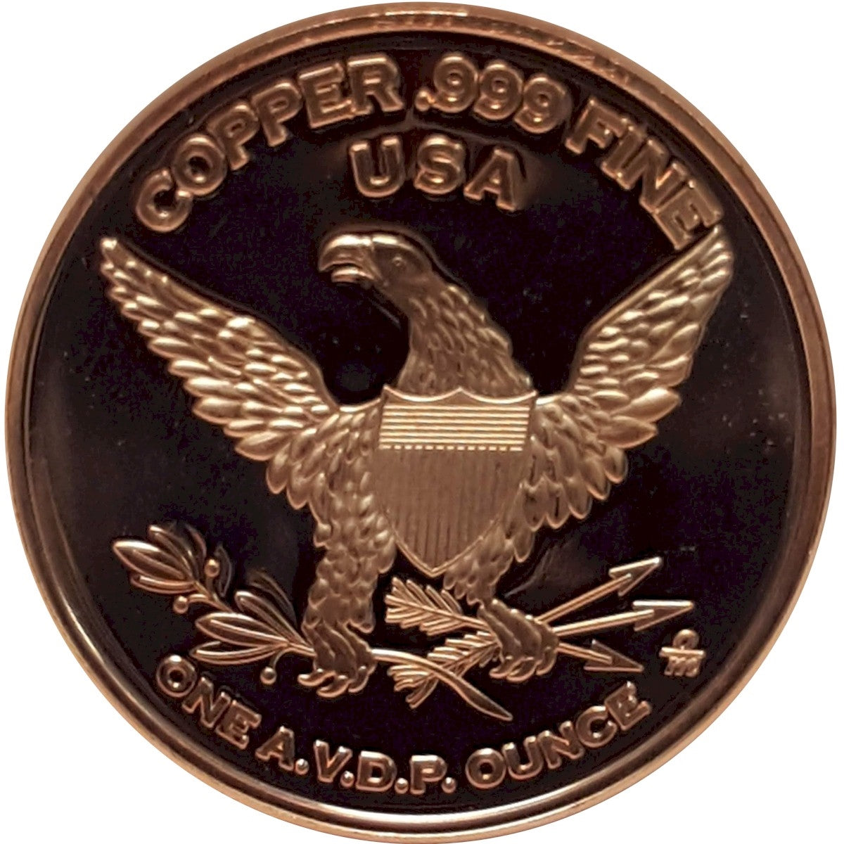 Ronald Reagan 1oz. .999 Fine Copper