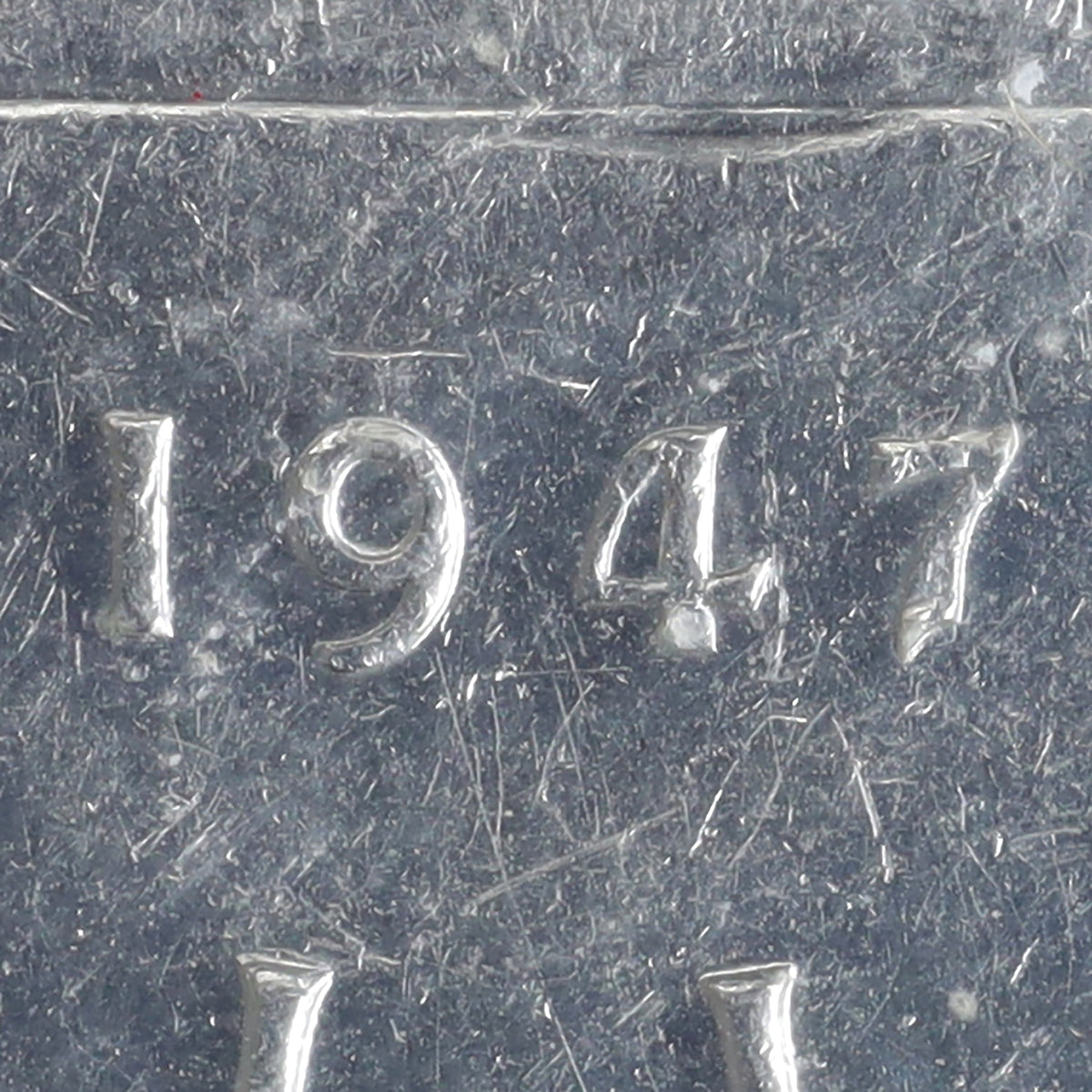 1947 Blunt 7 Canada Dollar ICCS Certified EF40