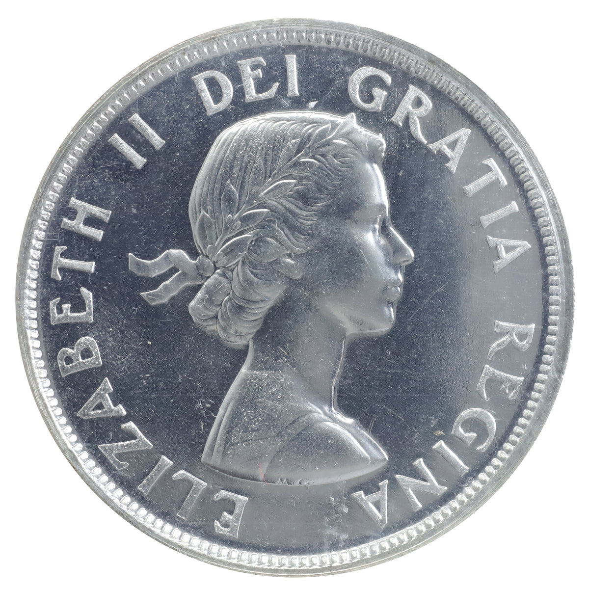 1955 Arnprior Without Die Breaks Canada Dollar ICCS Certified PL64