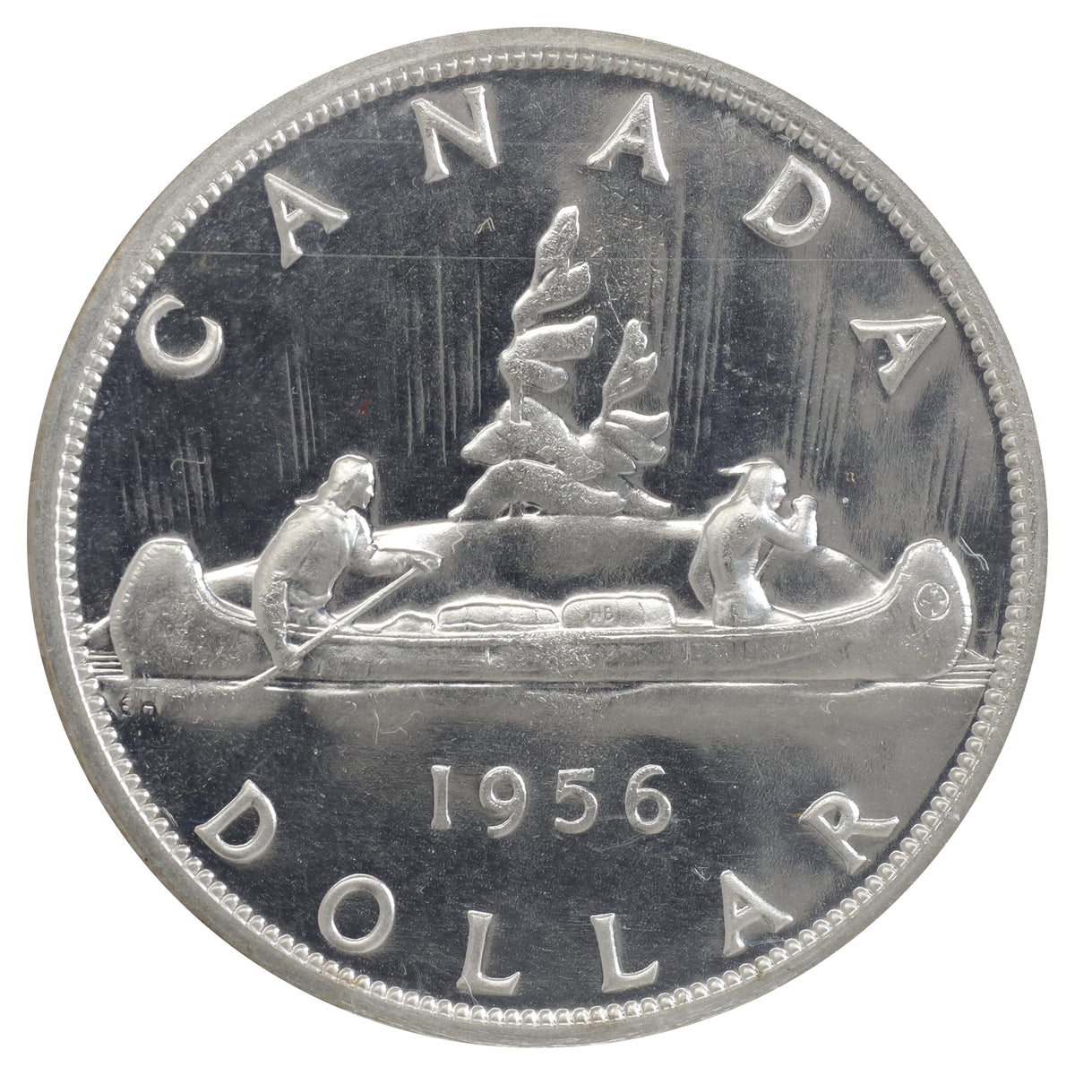 1956 Canada Dollar ICCS Certified PL67 Cameo