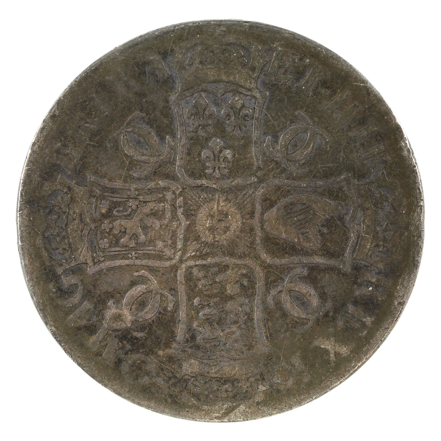 Great Britain 1680 Charles II Crown About Good (AG3)