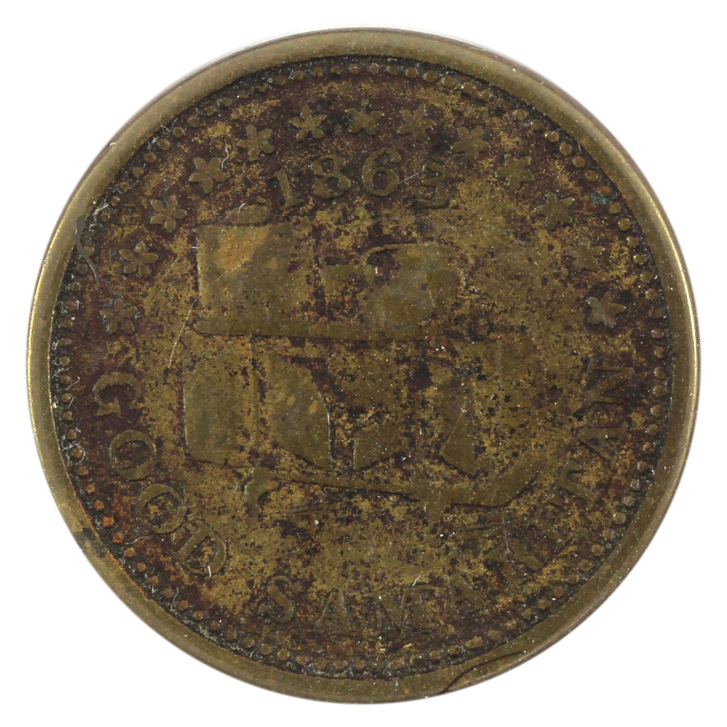 1863 USA Civil War Token Ketcham & Barker, Toledo, OH Token