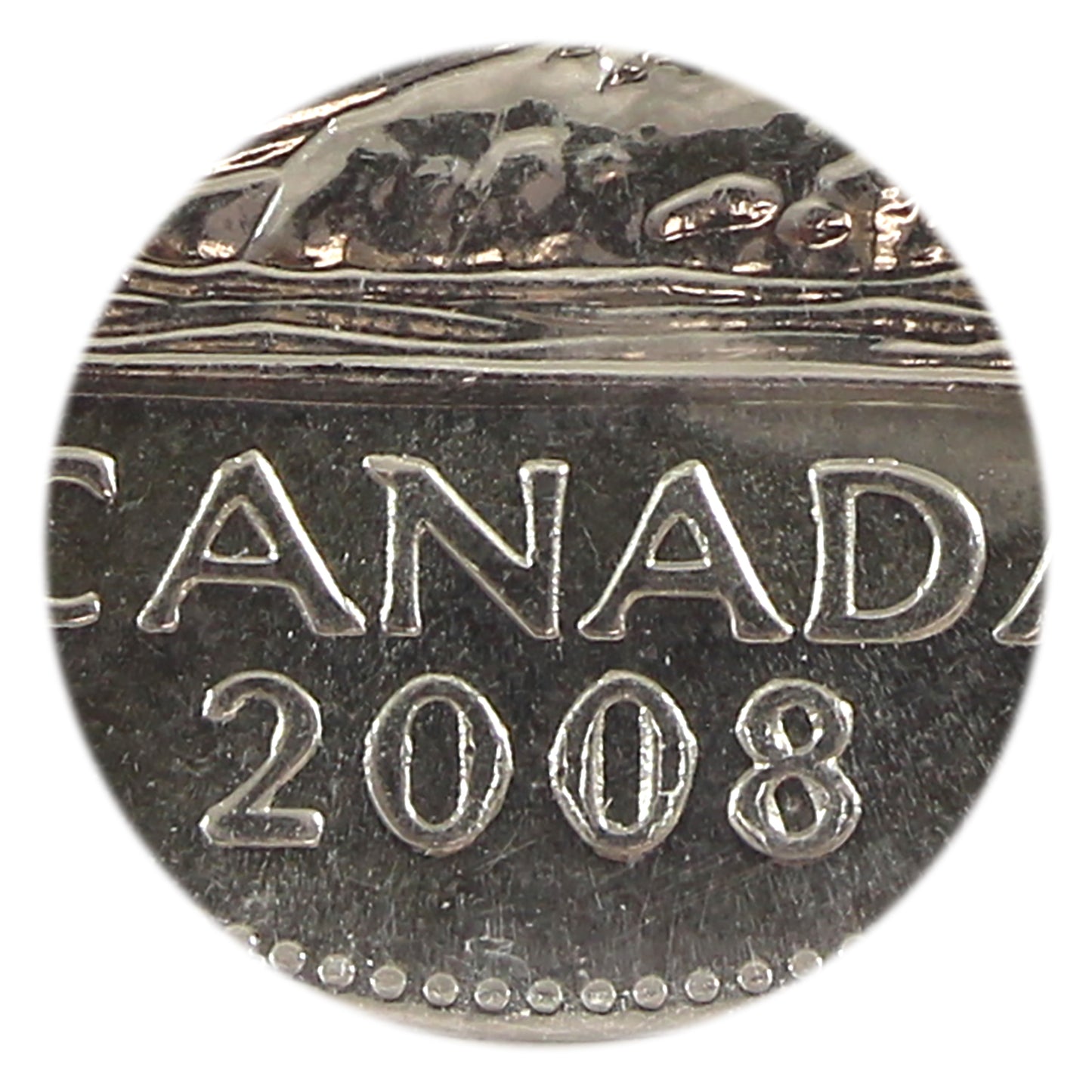 2008 Double 008 Canada 5-cents ICCS Certified MS64