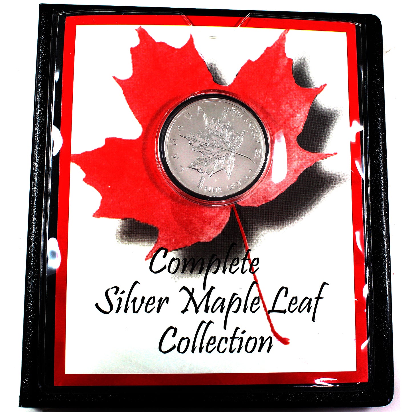 1991 Canada Silver Maple Leaf in Display Folder with COA (No Tax)