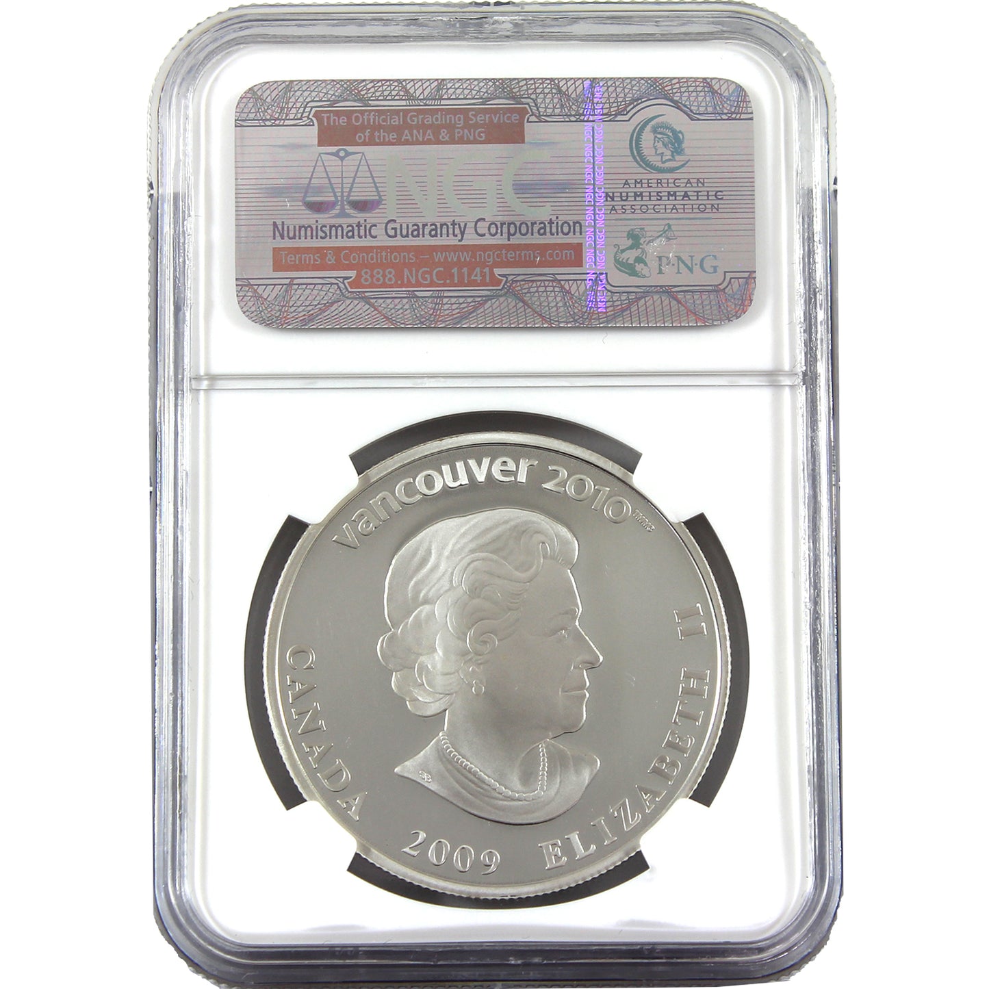 2009 Canada $25 Olympic Cross Country Skiing NGC Certified PF70 Ultra Cameo