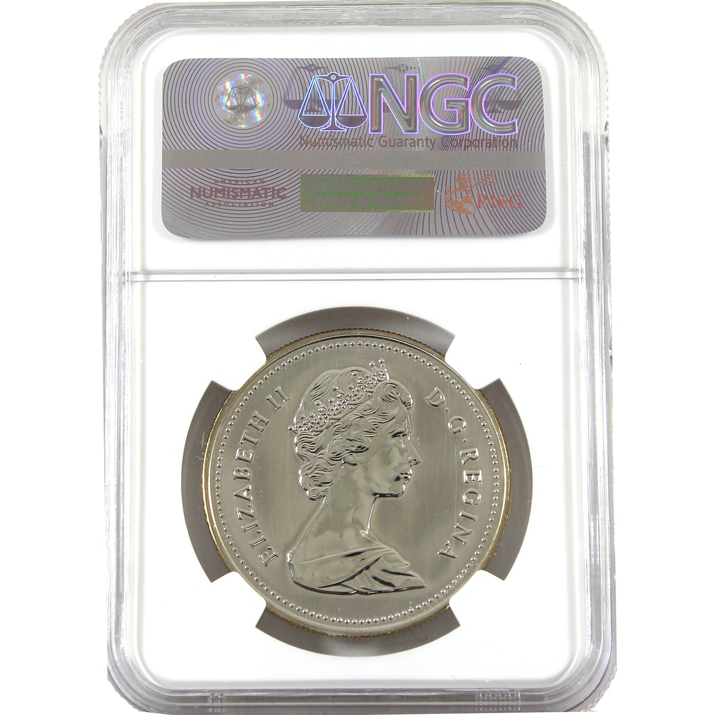 1987 Canada 400th Ann. John Davis' Expedition BU Silver Dollar NGC Certified SP67