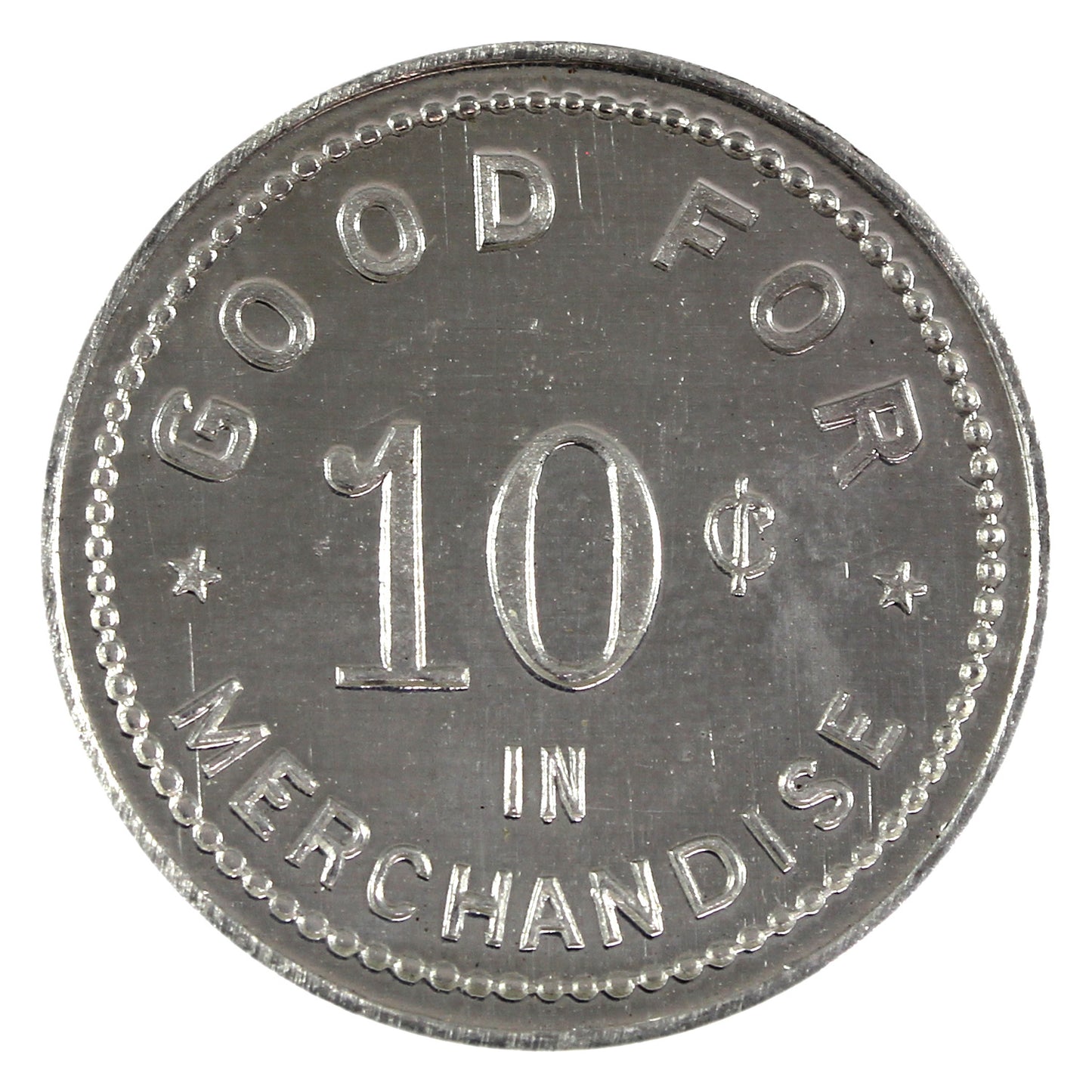 Delisle, SK, S. Moulton General Store 10-cent Merchant Token