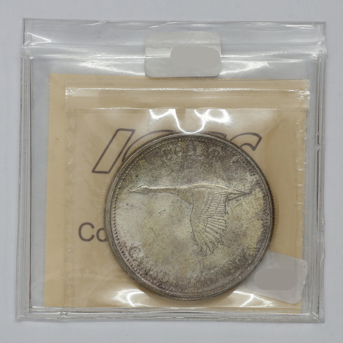 1967 Canada Dollar ICCS Certified MS66 (Toned)