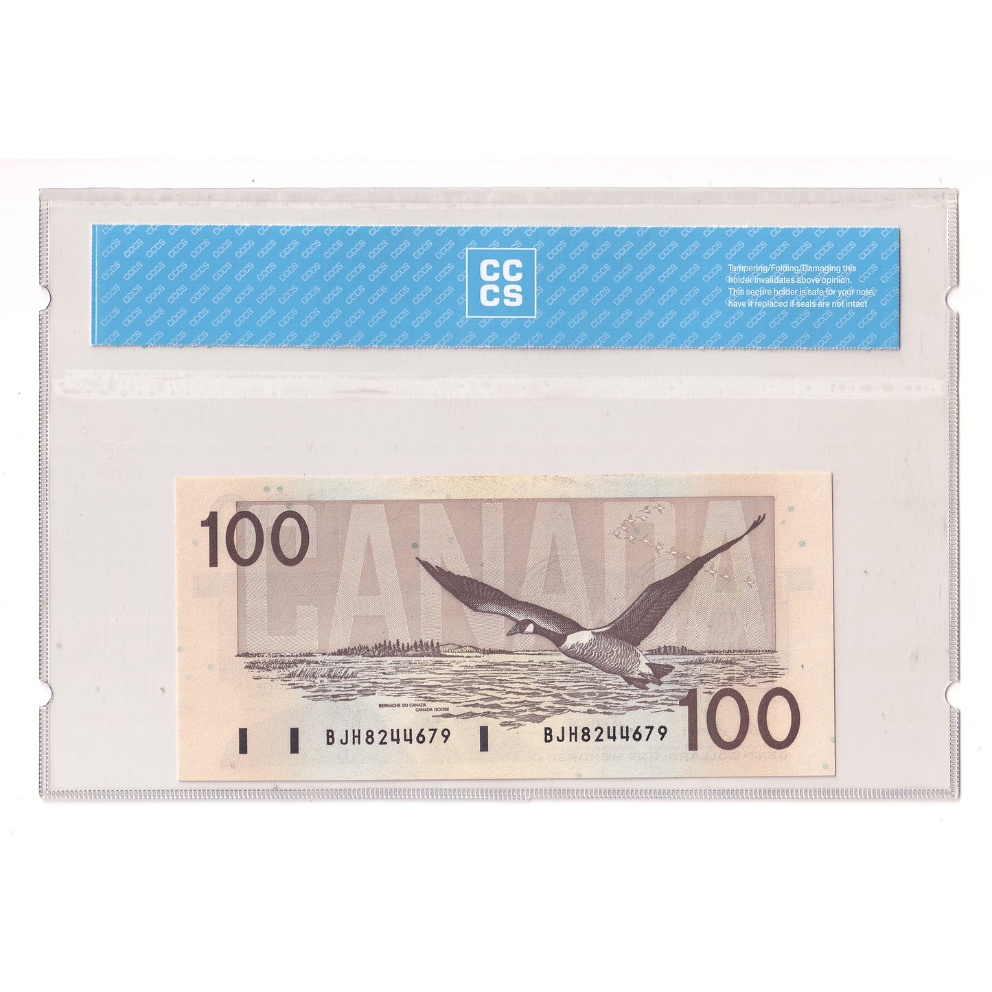 BC-60b 1988 Canada $100 Bonin-Thiessen, Changeover, BJH, CCCS Certified CUNC64 (DOP)