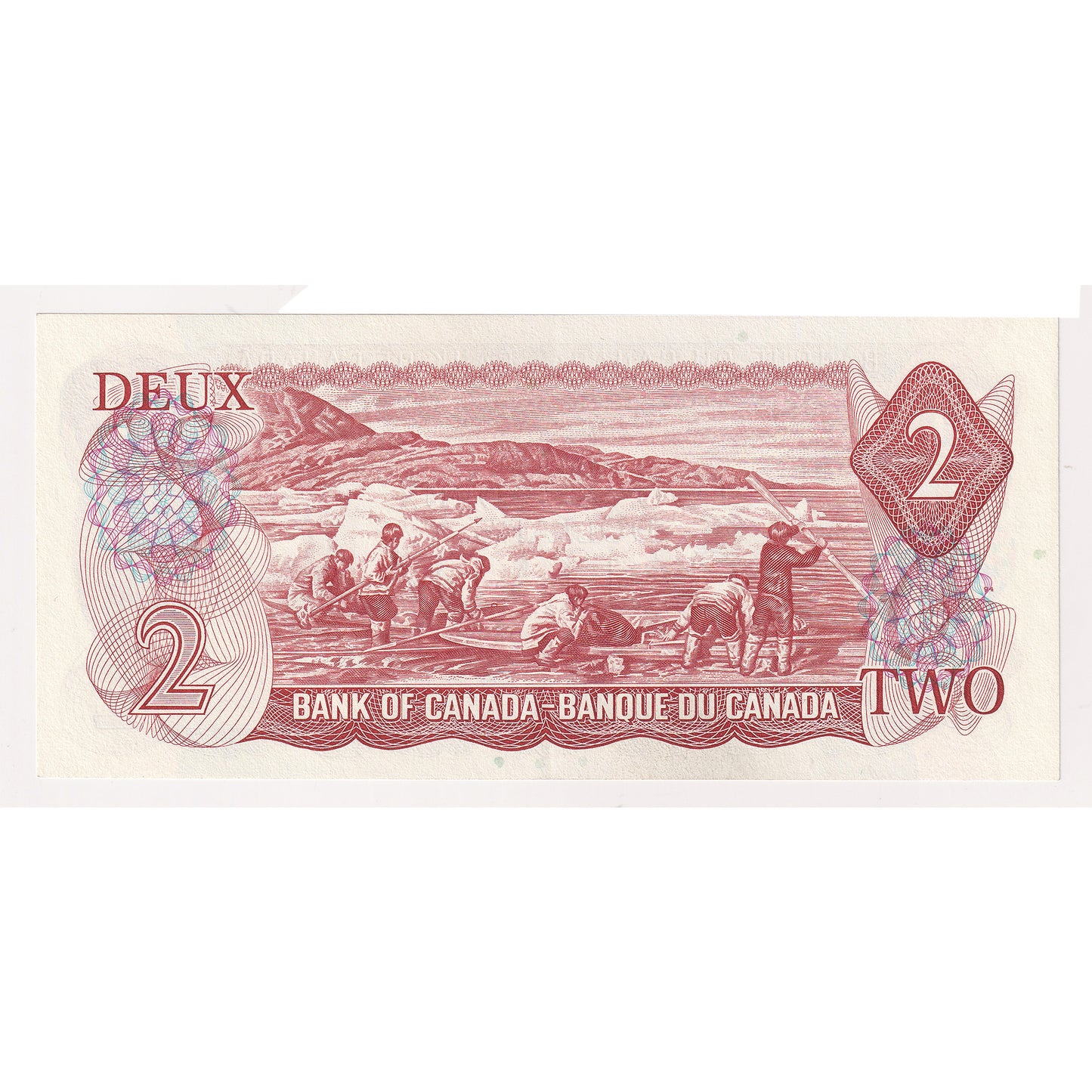 BC-47a-i 1974 Canada $2 Lawson-Bouey, AGJ, Almost Uncirculated (AU50)