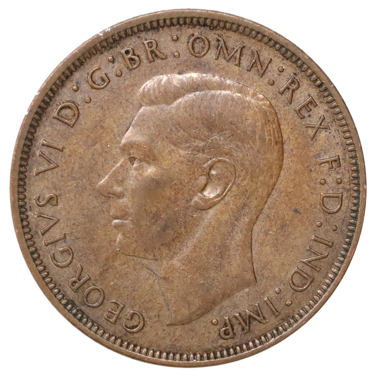 Great Britain 1944 Penny Uncirculated (MS60)