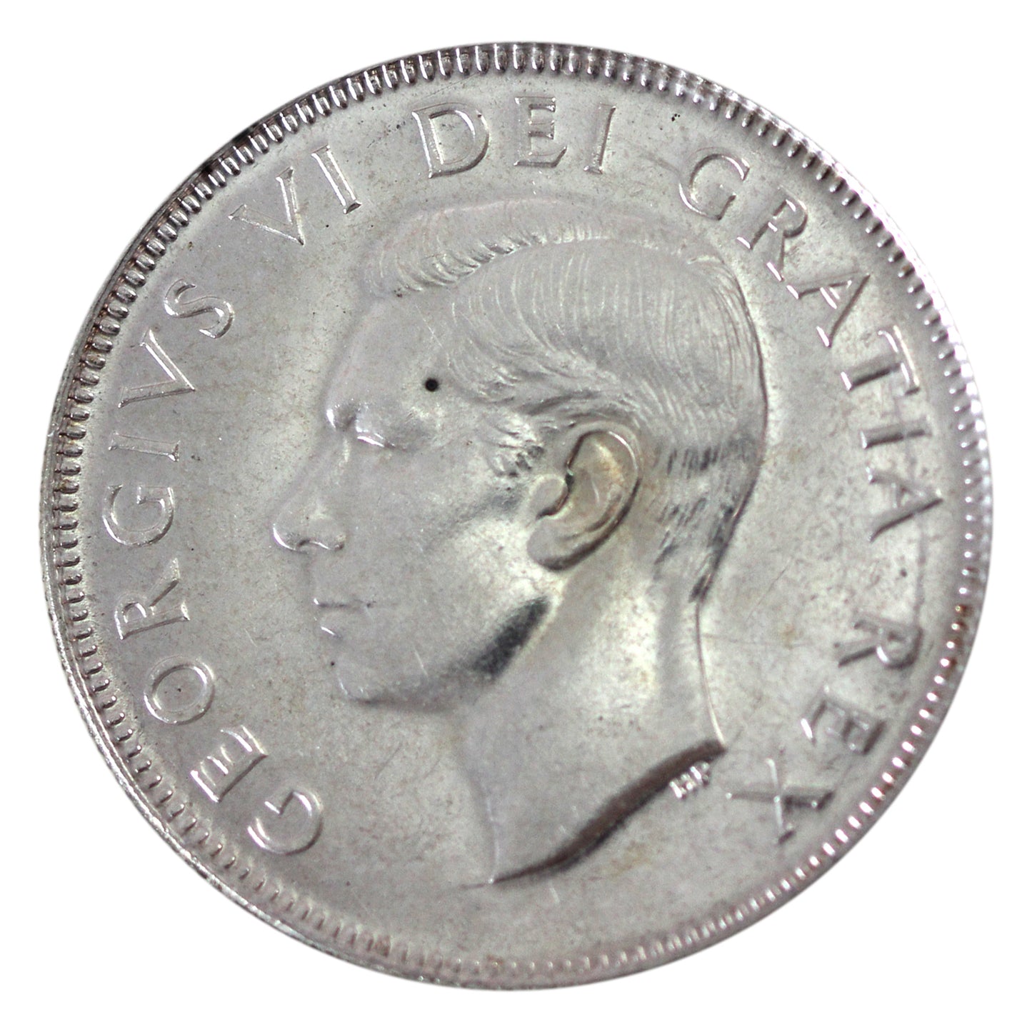 1950 No Design Canada 50-cents ICCS Certified MS-64