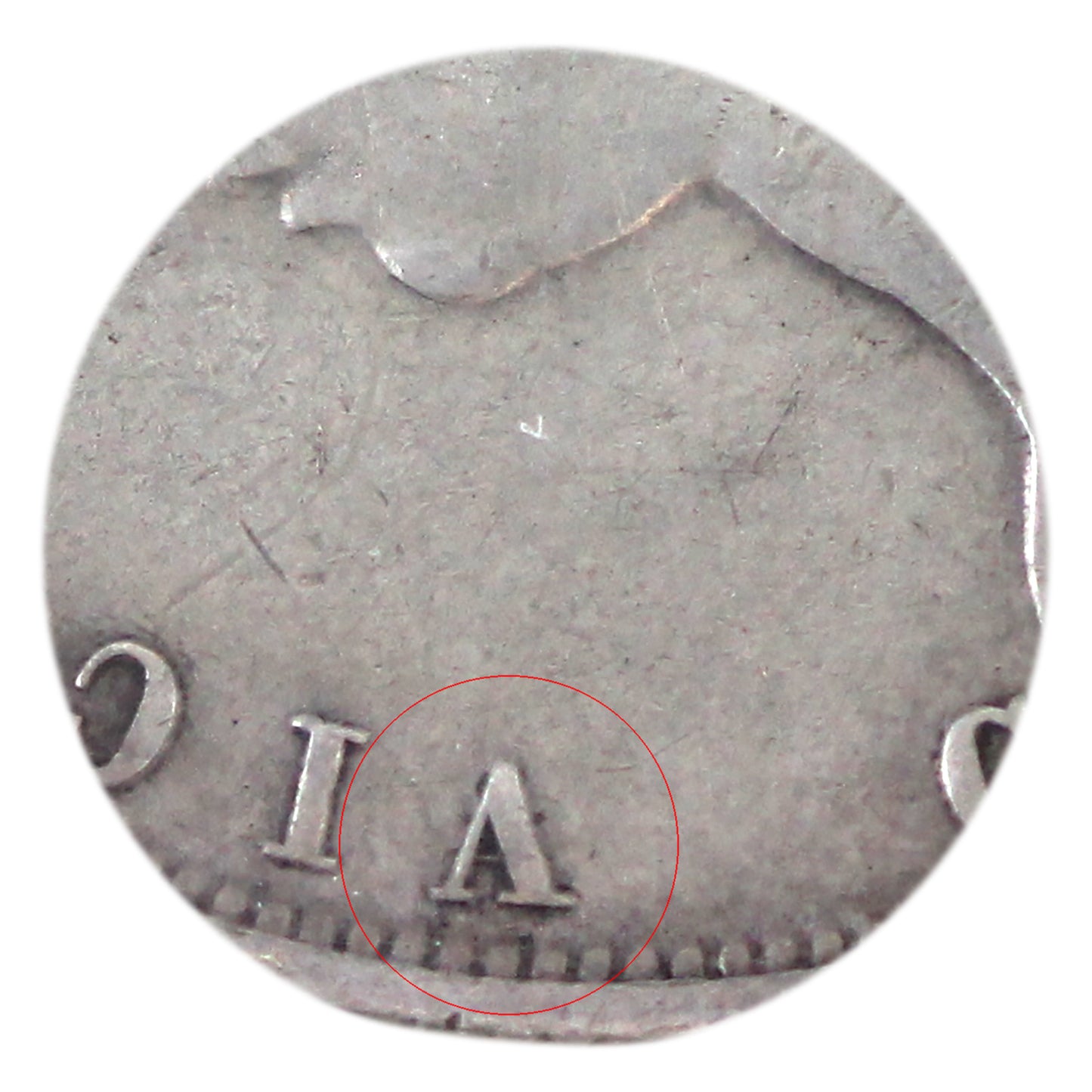 1872H Inverted A/V Canada 50-cents ICCS Certified VF30