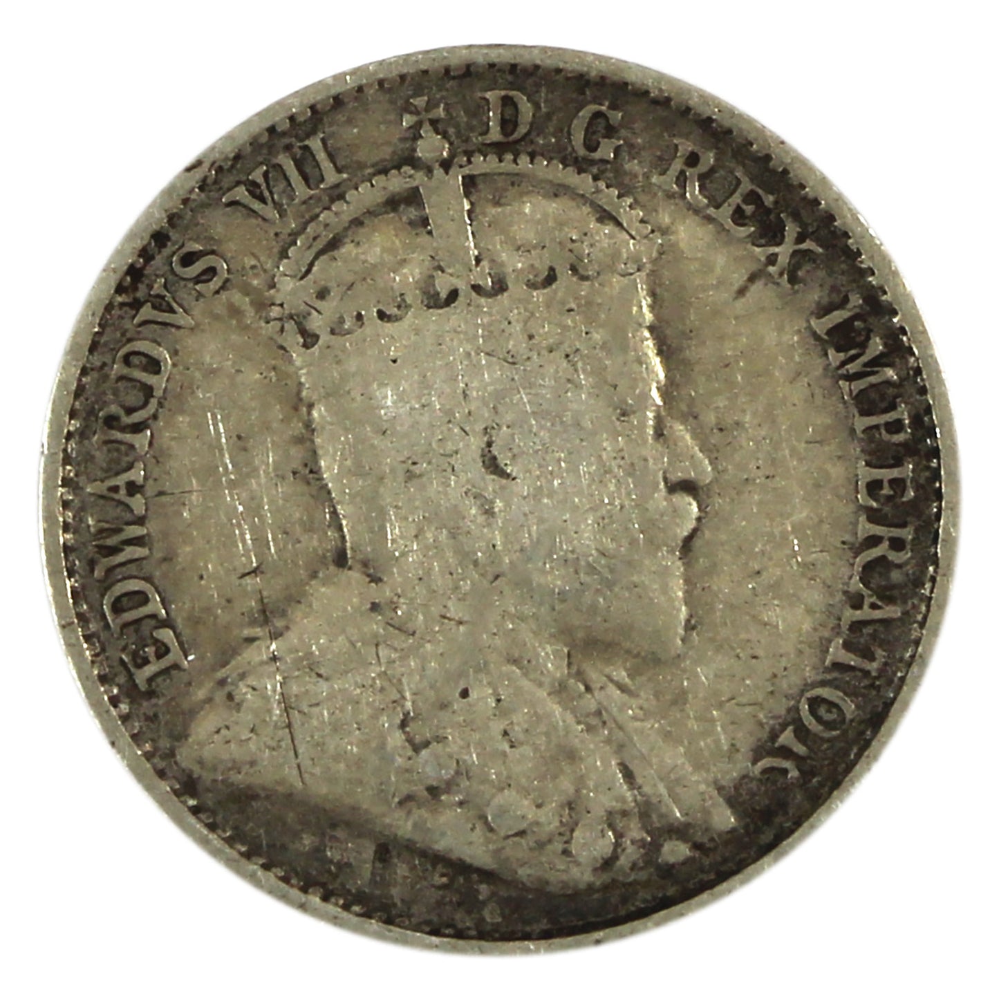 1903H Small H Canada 5-cents Very Good (VG8) Scratched, marks, or impaired