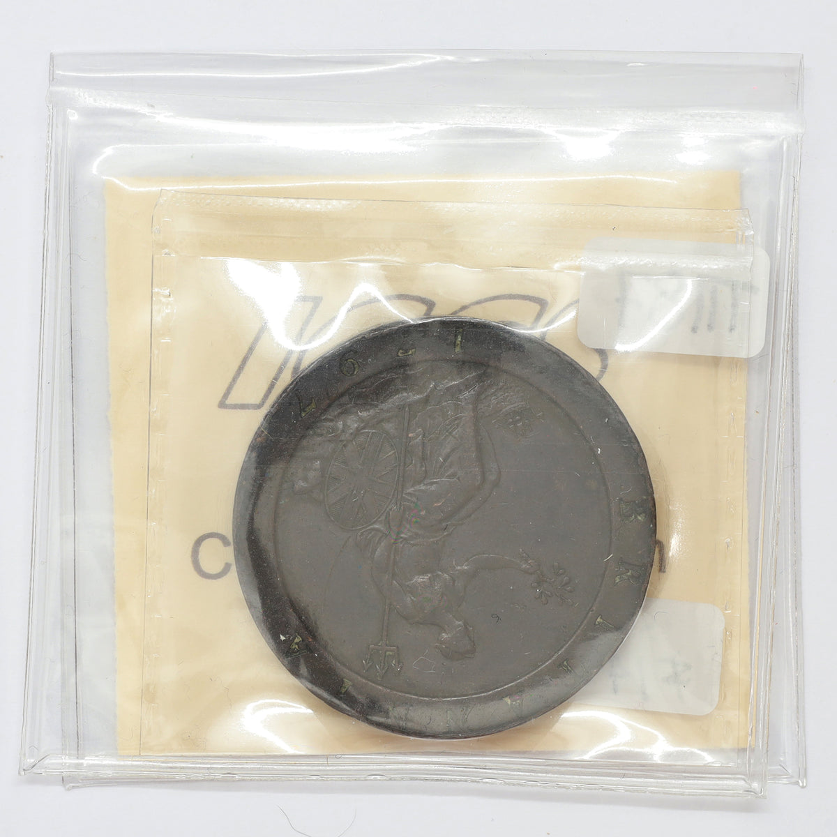 Great Britain 1797 George III 1 Penny ICCS Certified EF40 (DOD)