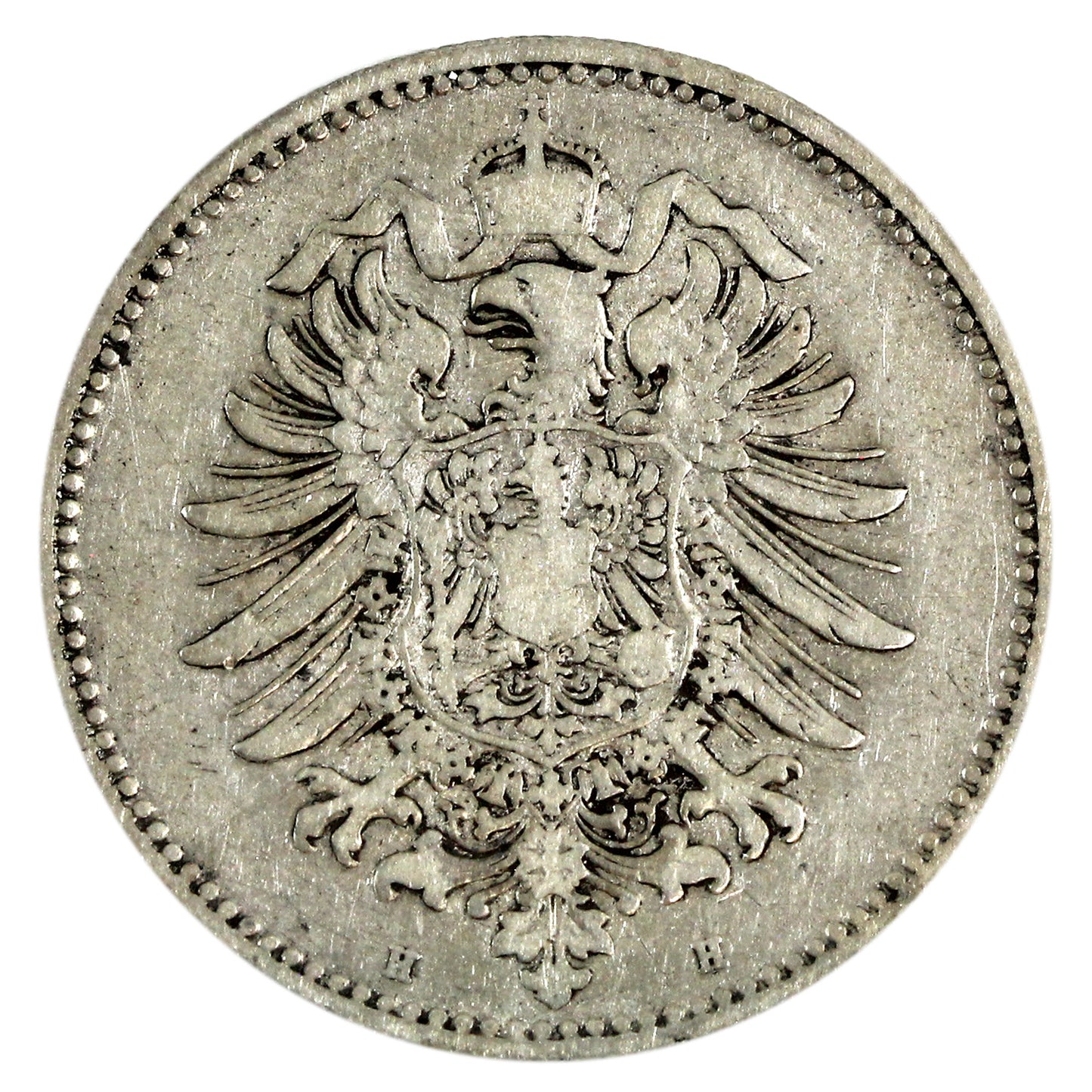 German Empire 1874H Mark VF-EF (VF-30) $