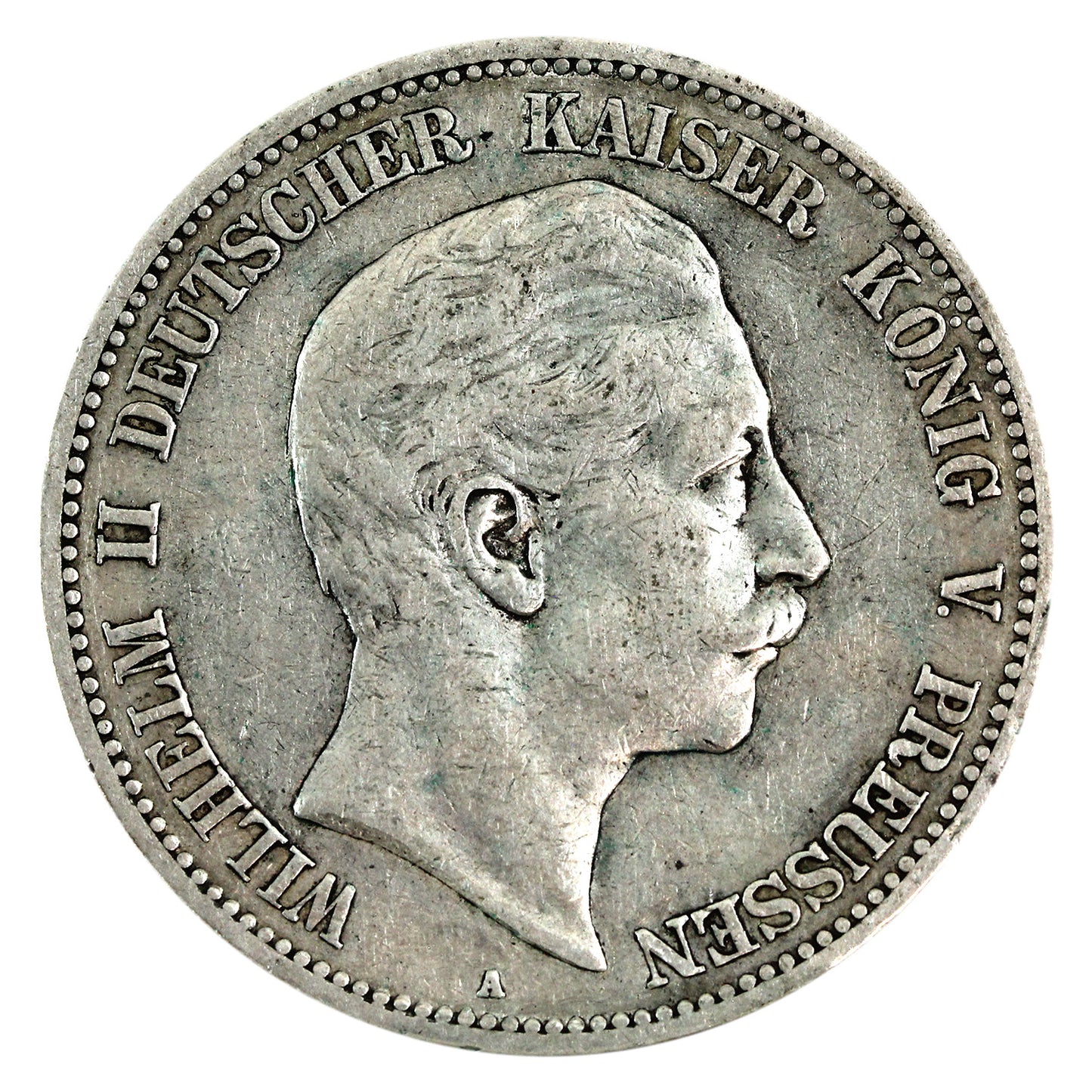 German States 1900A Prussia 5 Marks VF-EF (VF30) $