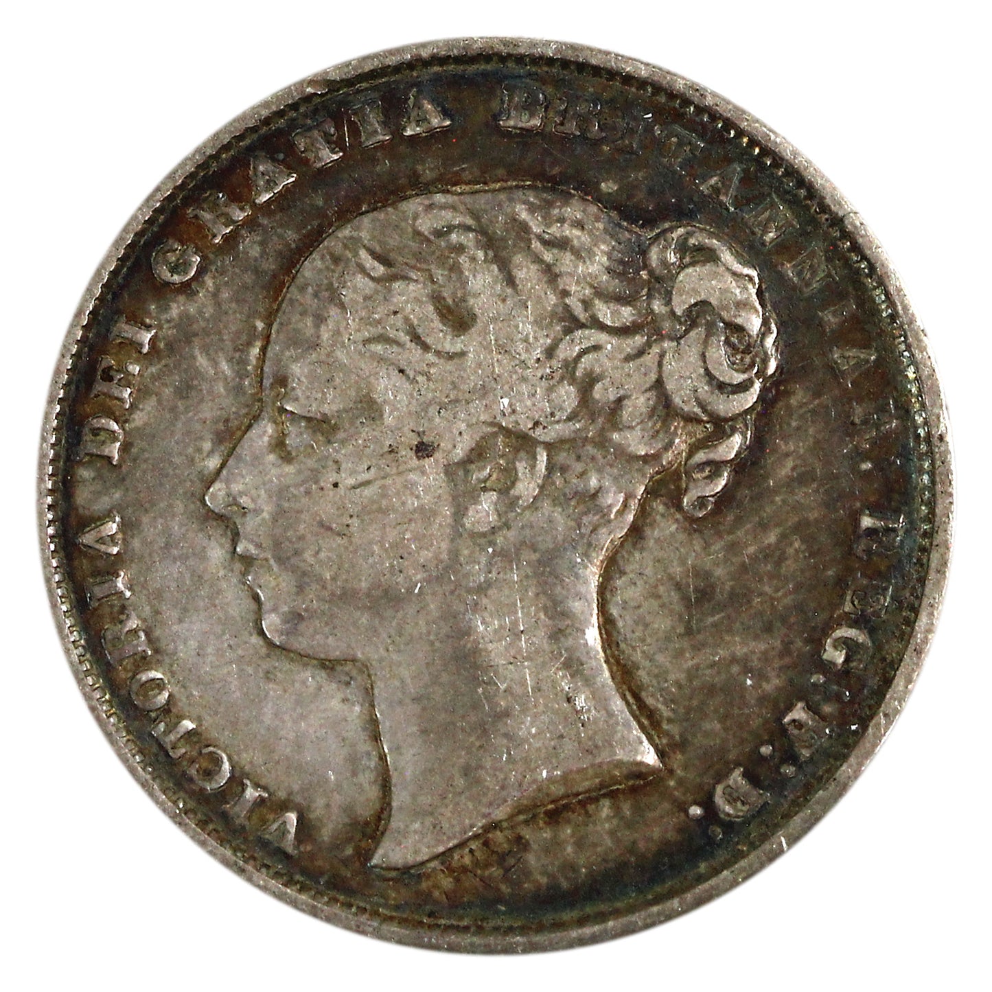 Great Britain 1841 Shilling Fine (F12) $