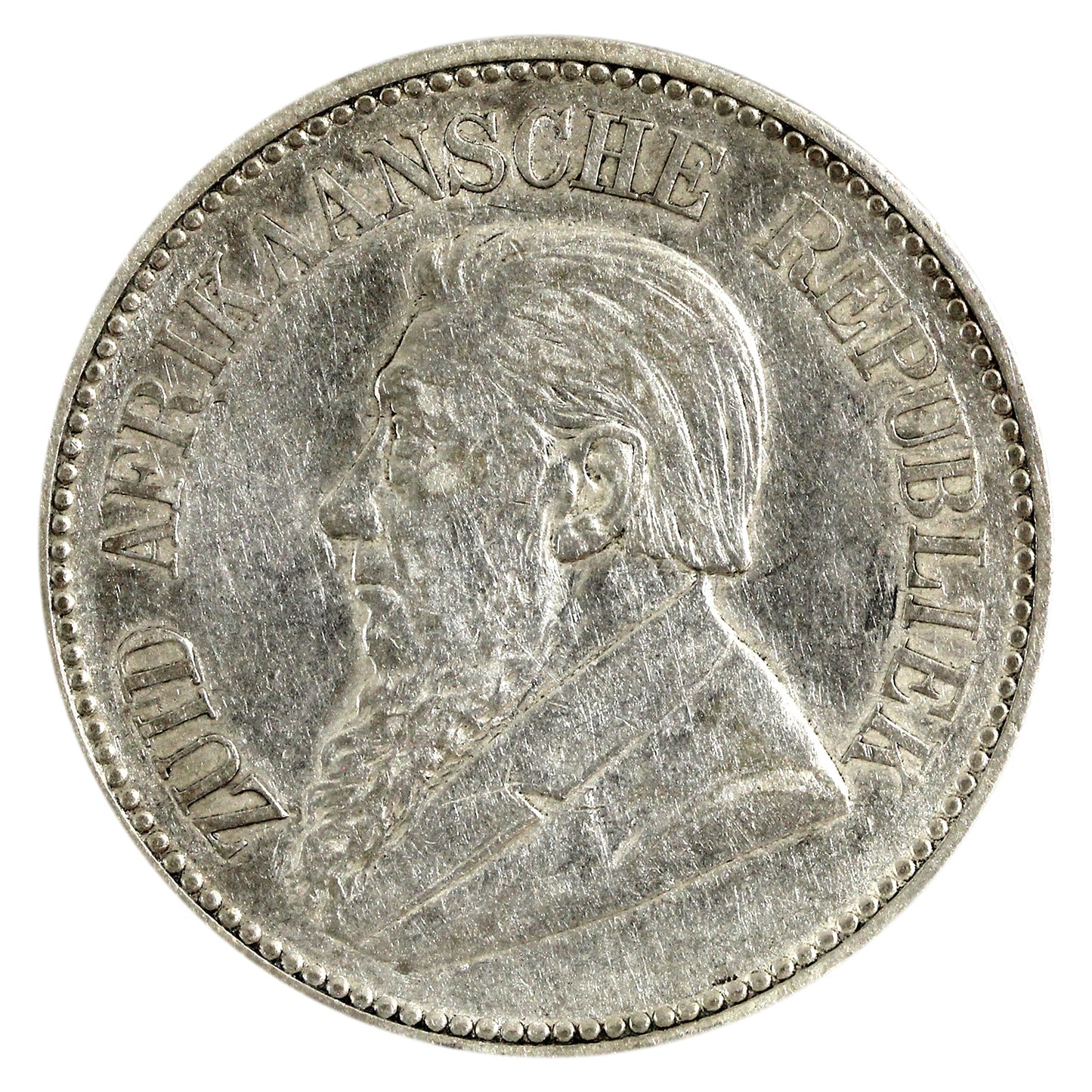 South Africa 1896 2 1/2 Shillings VF-EF (VF30) $