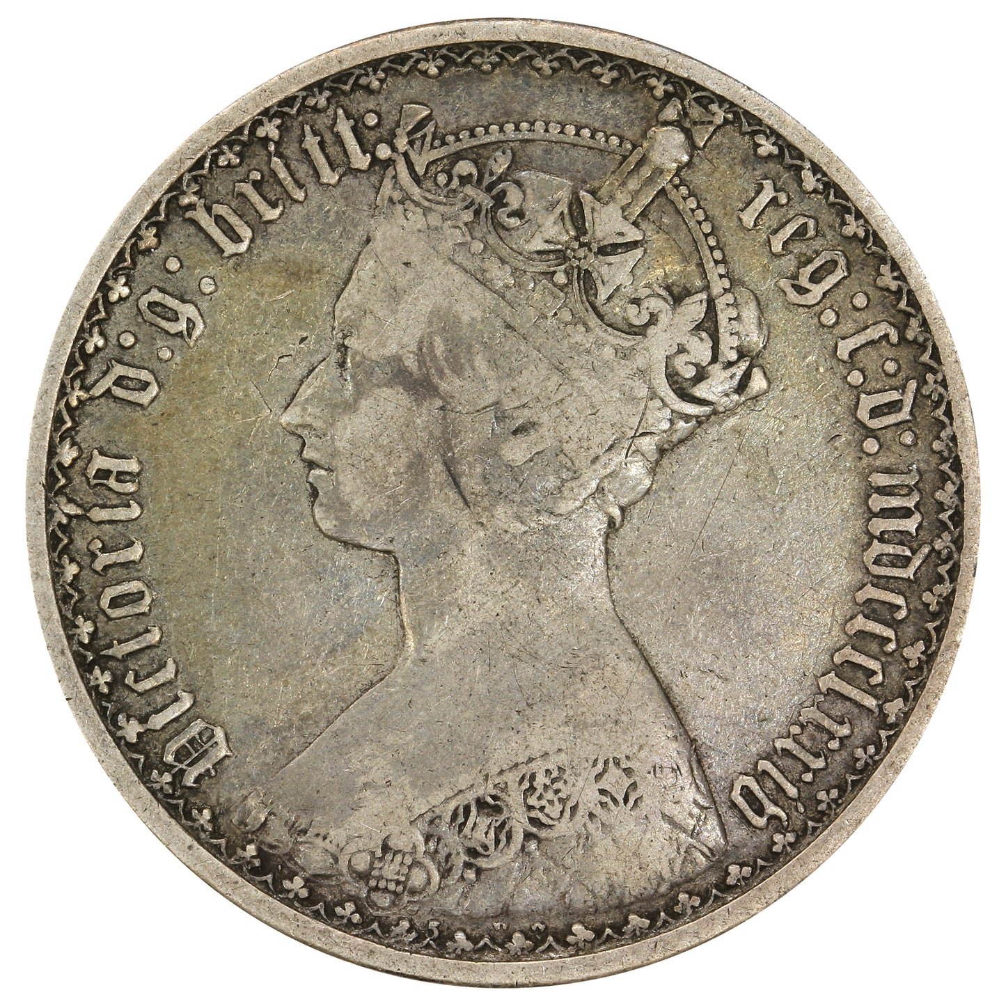 Great Britain 1874 Florin Fine (F12) $
