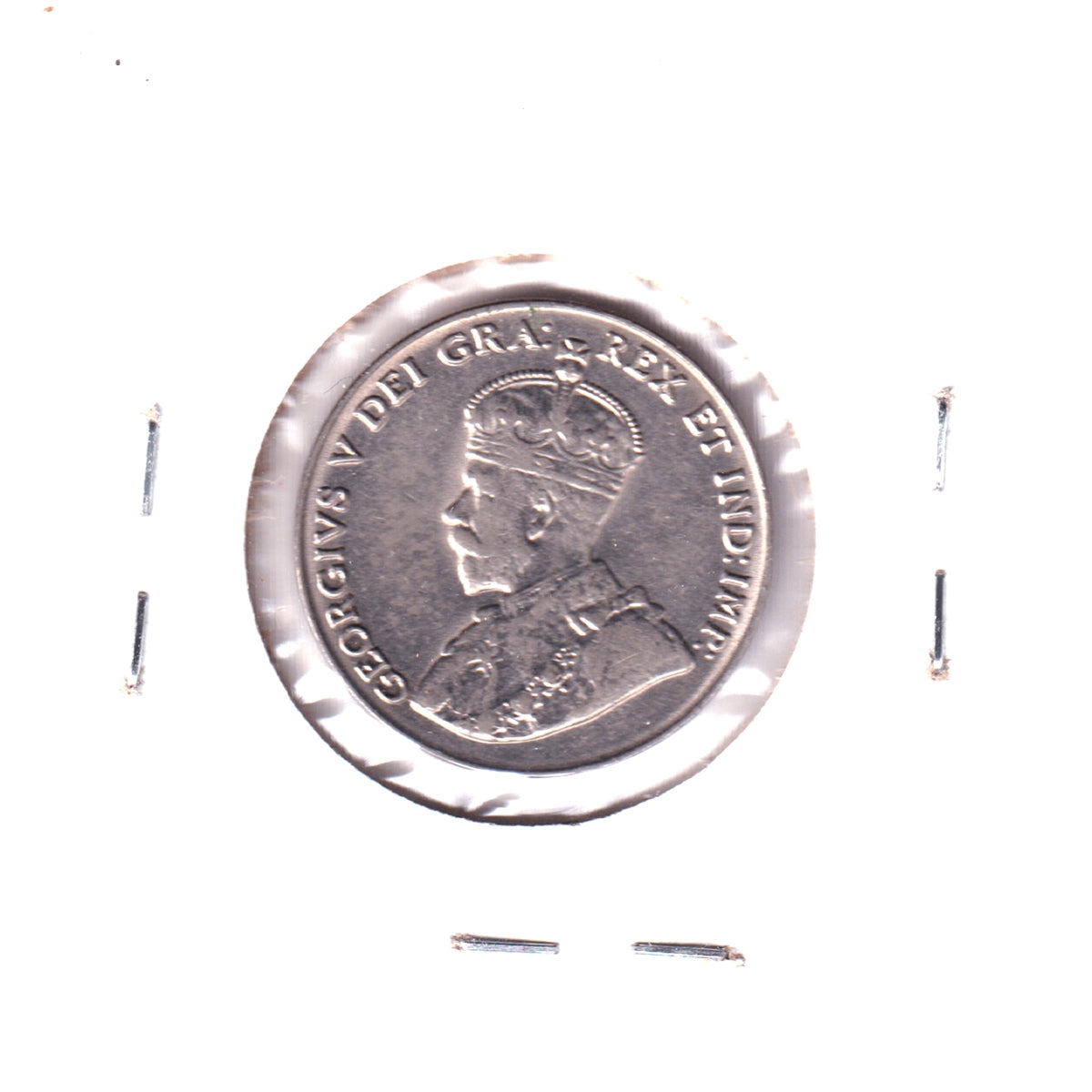 1929 Canada 5-cents AU-UNC (AU55) Spots