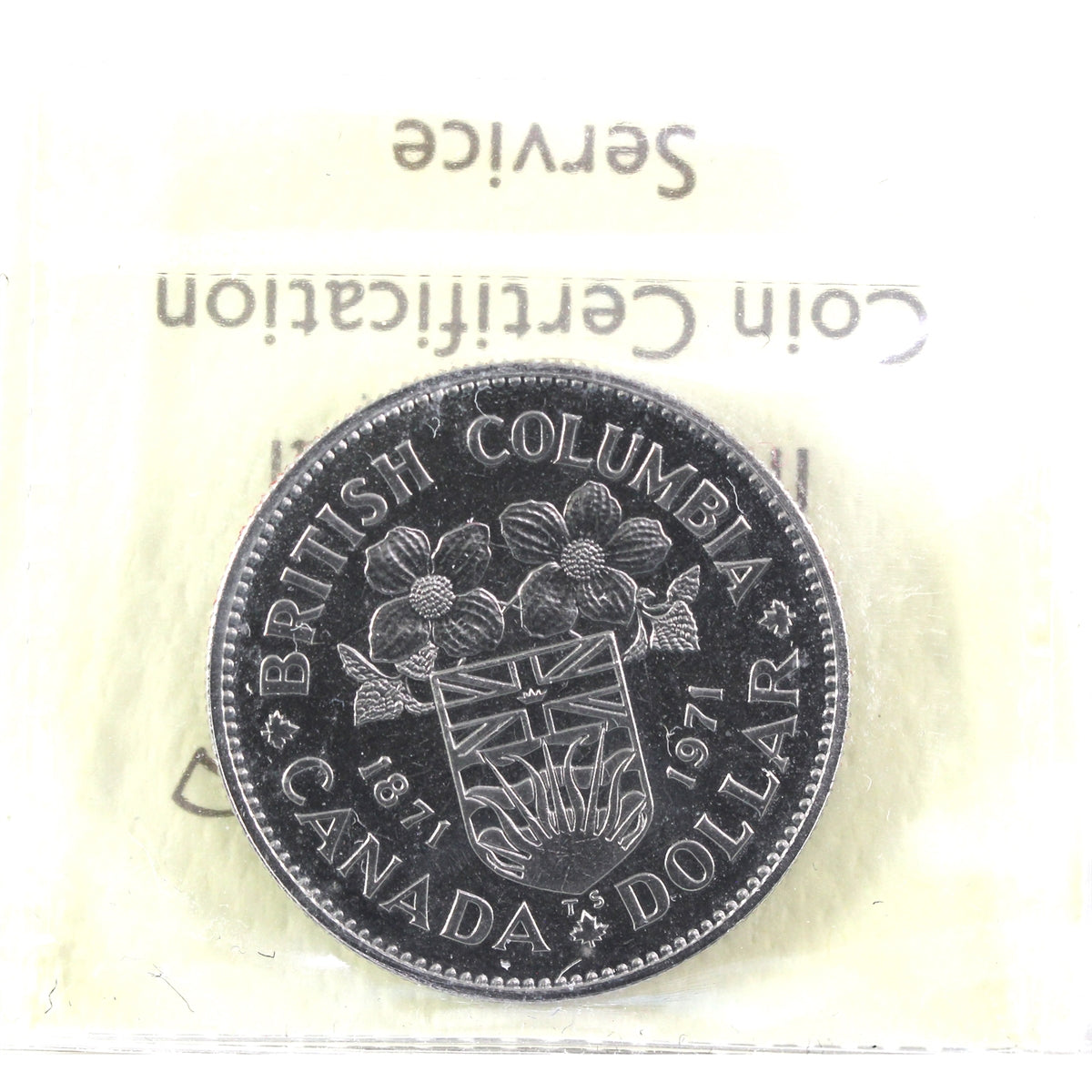 1971 Canada Dollar ICCS Certified PL-66 Cameo