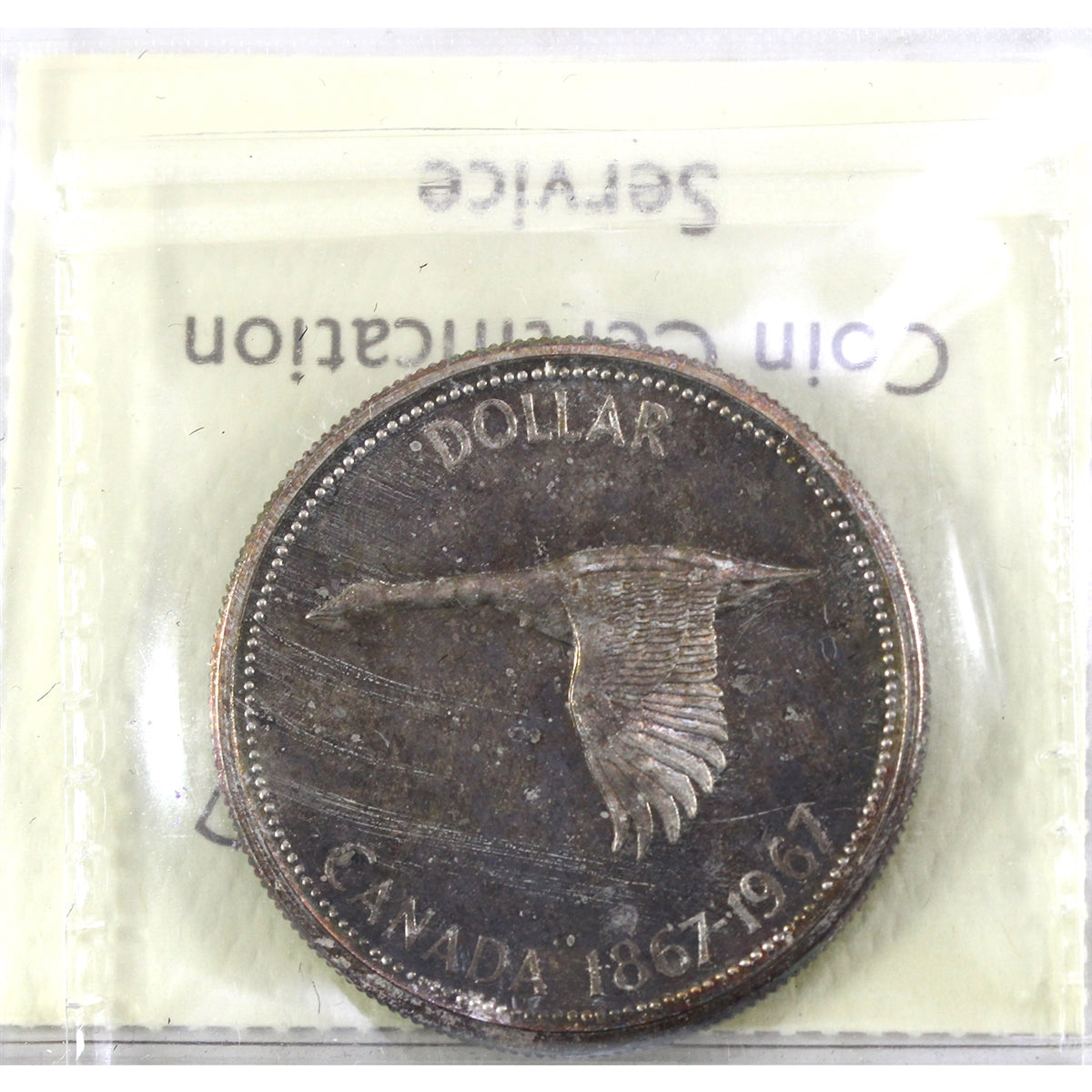1967 Canada Dollar ICCS Certified SP66 Cameo