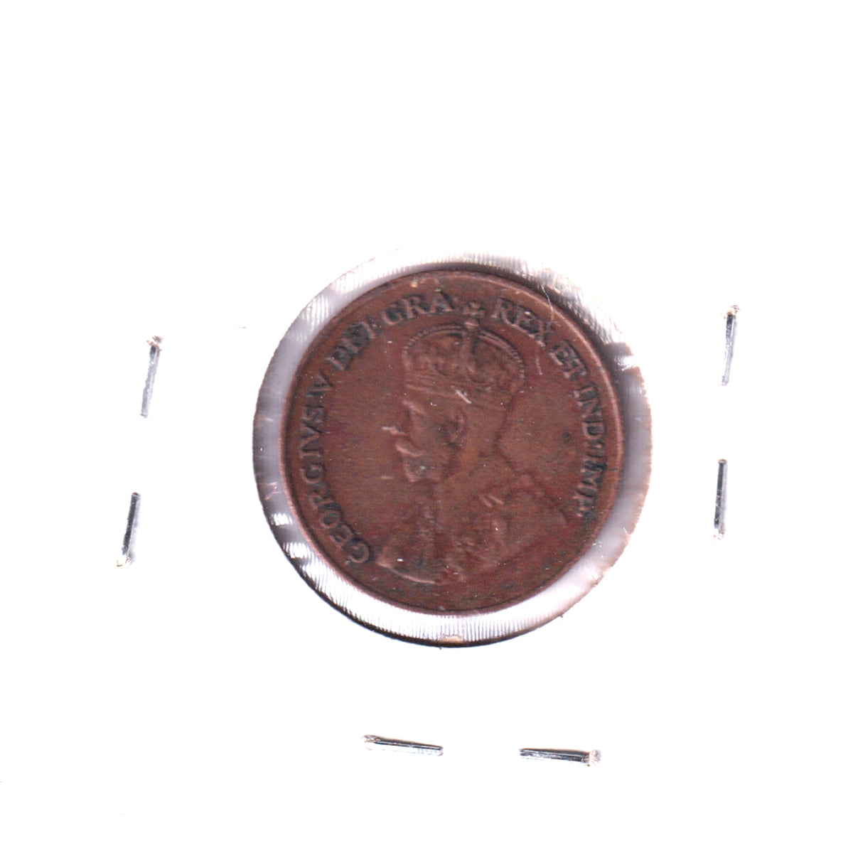 1922 Canada 1-cent VF-EF (VF30) Scratched, Cleaned or Impaired