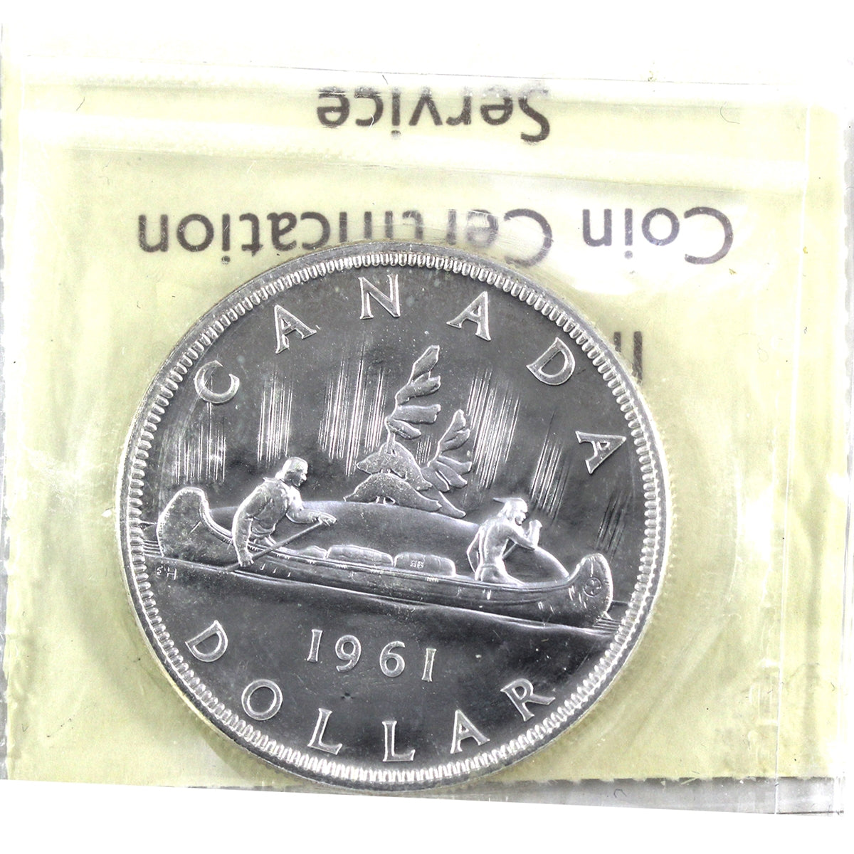 1961 Canada Dollar ICCS Certified PL66 Heavy Cameo