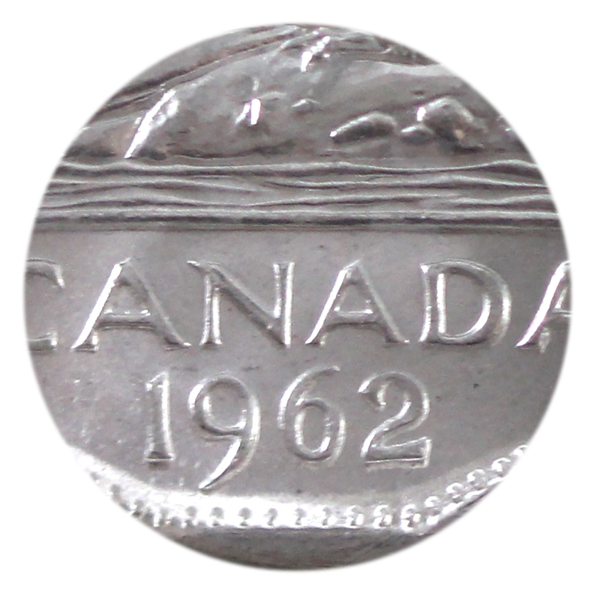 1962 Double 1962 Canada 5-cents ICCS Certified MS63