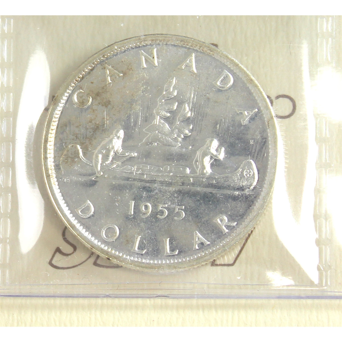 1955 Canada Dollar ICCS Certified PL64 Cameo