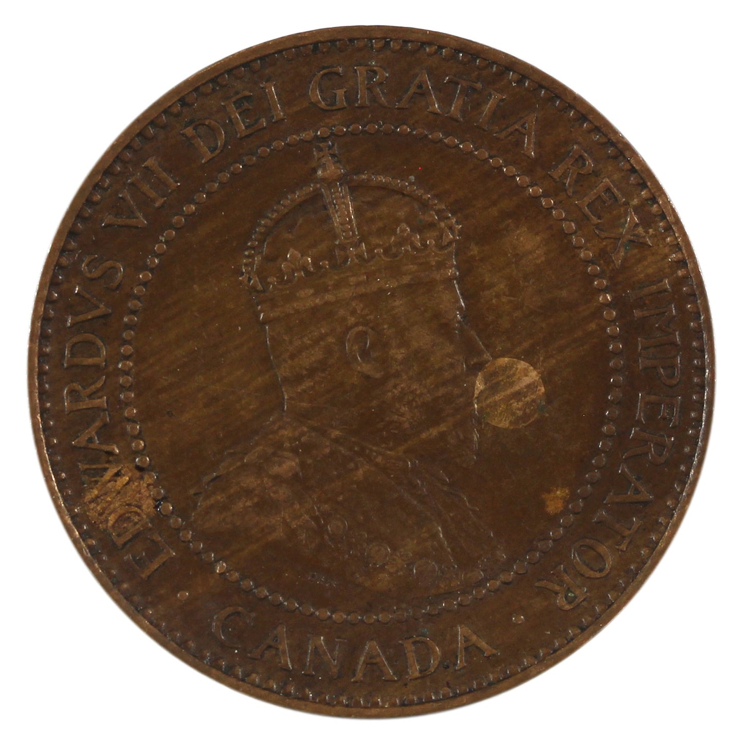 1903 Canada 1-cent Extra Fine (EF40) Scratched, marks, or impaired