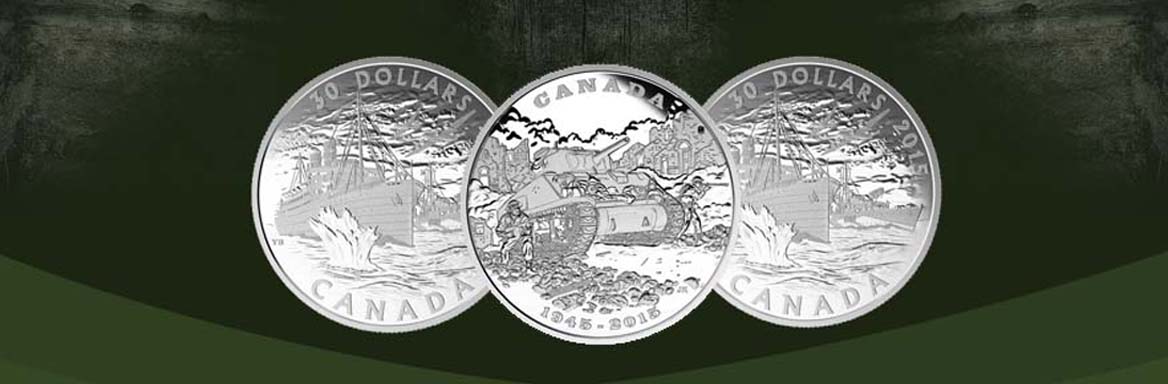 2015 Royal Canadian Mint Coins Honouring Historical Events