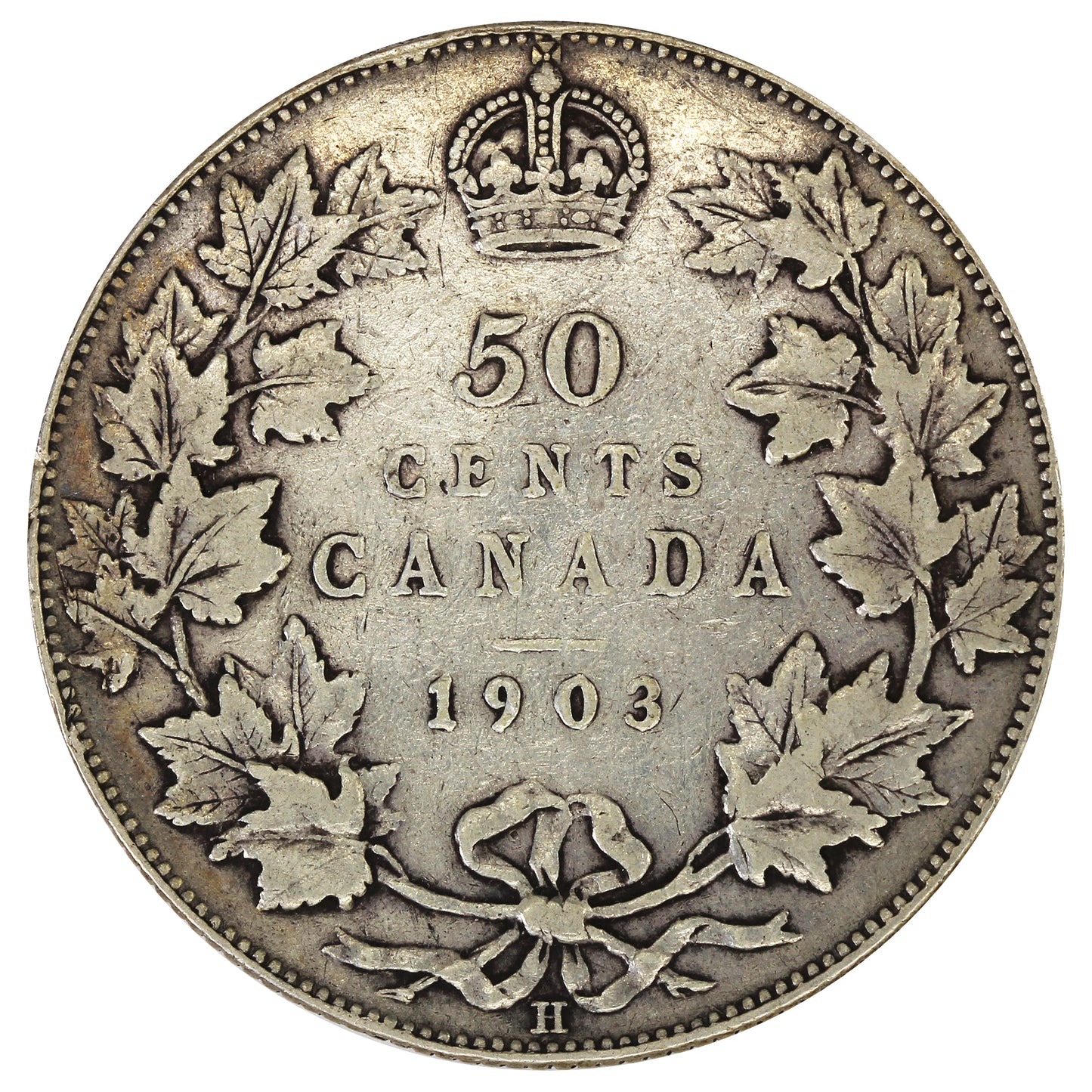 1903H Canada 50-cents Very Fine (VF20) $